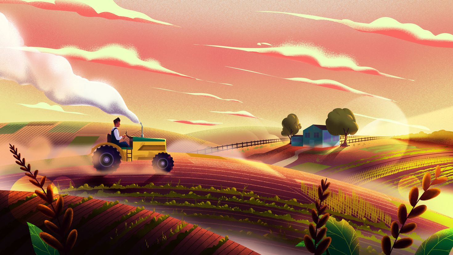 Сельское хозяйство абстракция