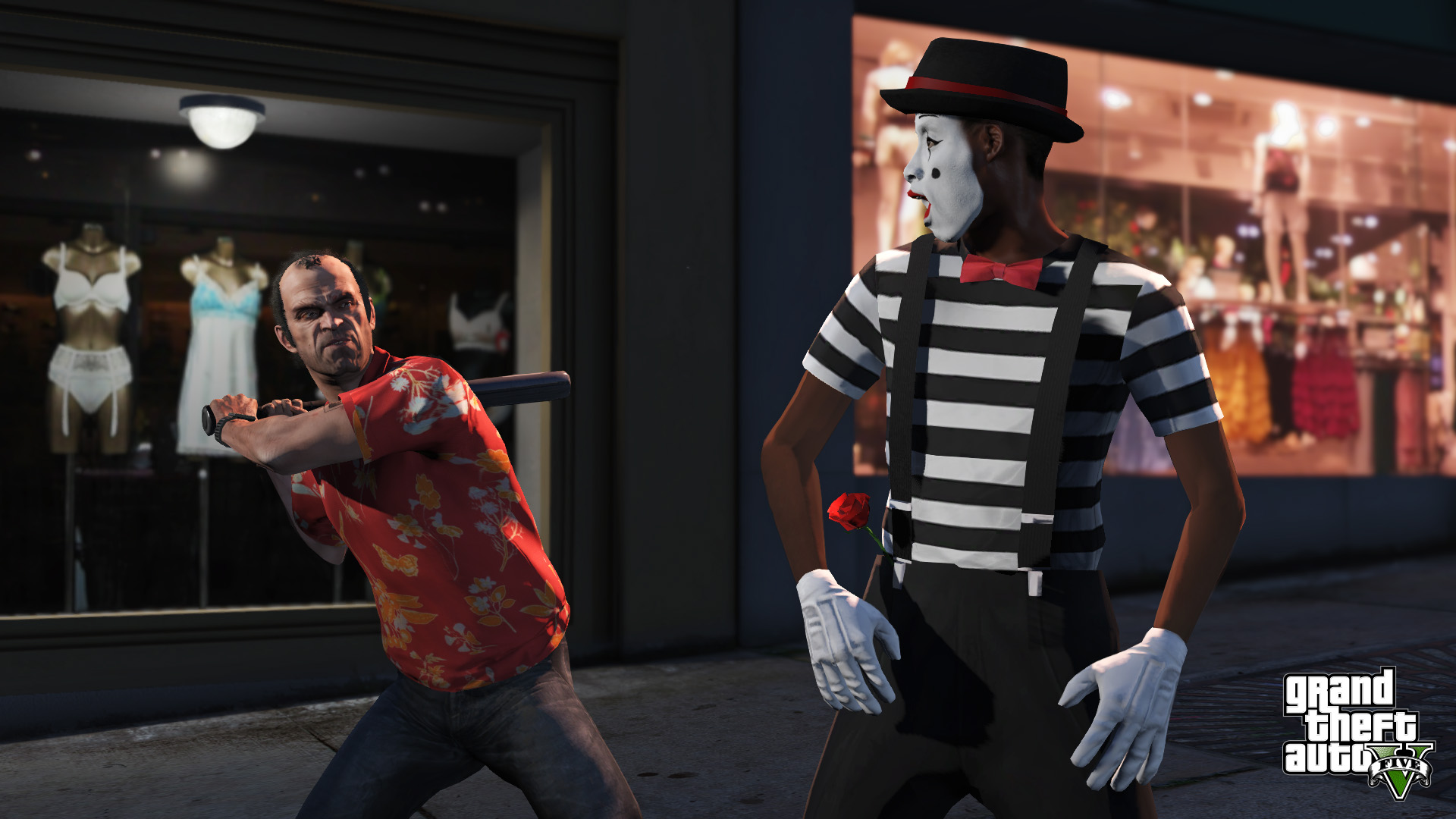 Free download wallpaper Video Game, Grand Theft Auto, Grand Theft Auto V, Trevor Philips, Mime on your PC desktop