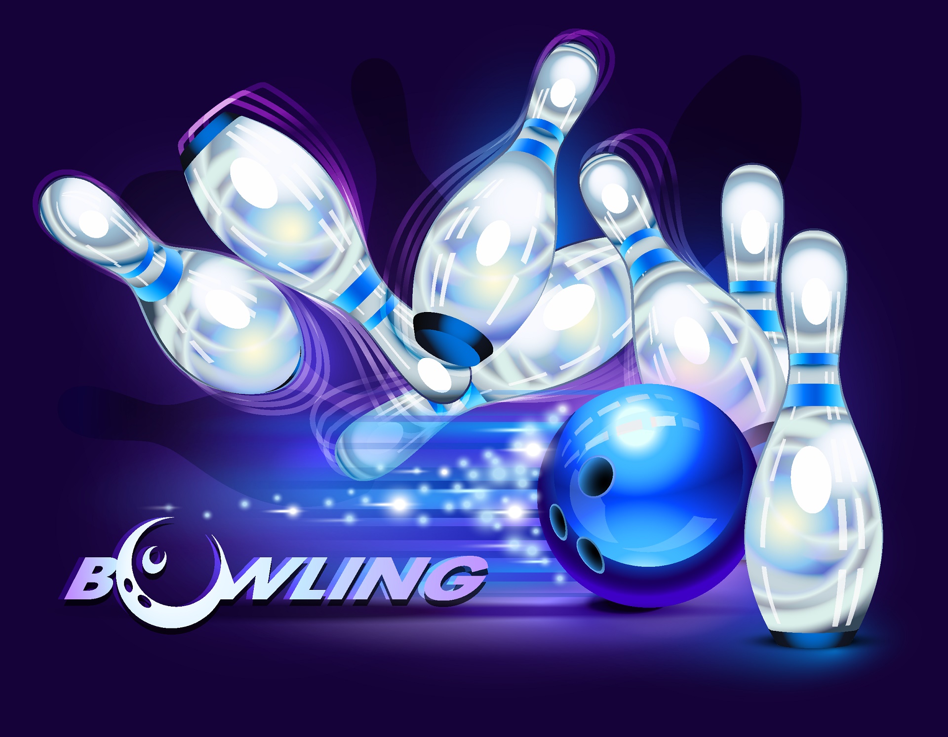 Desktop FHD bowling, sports