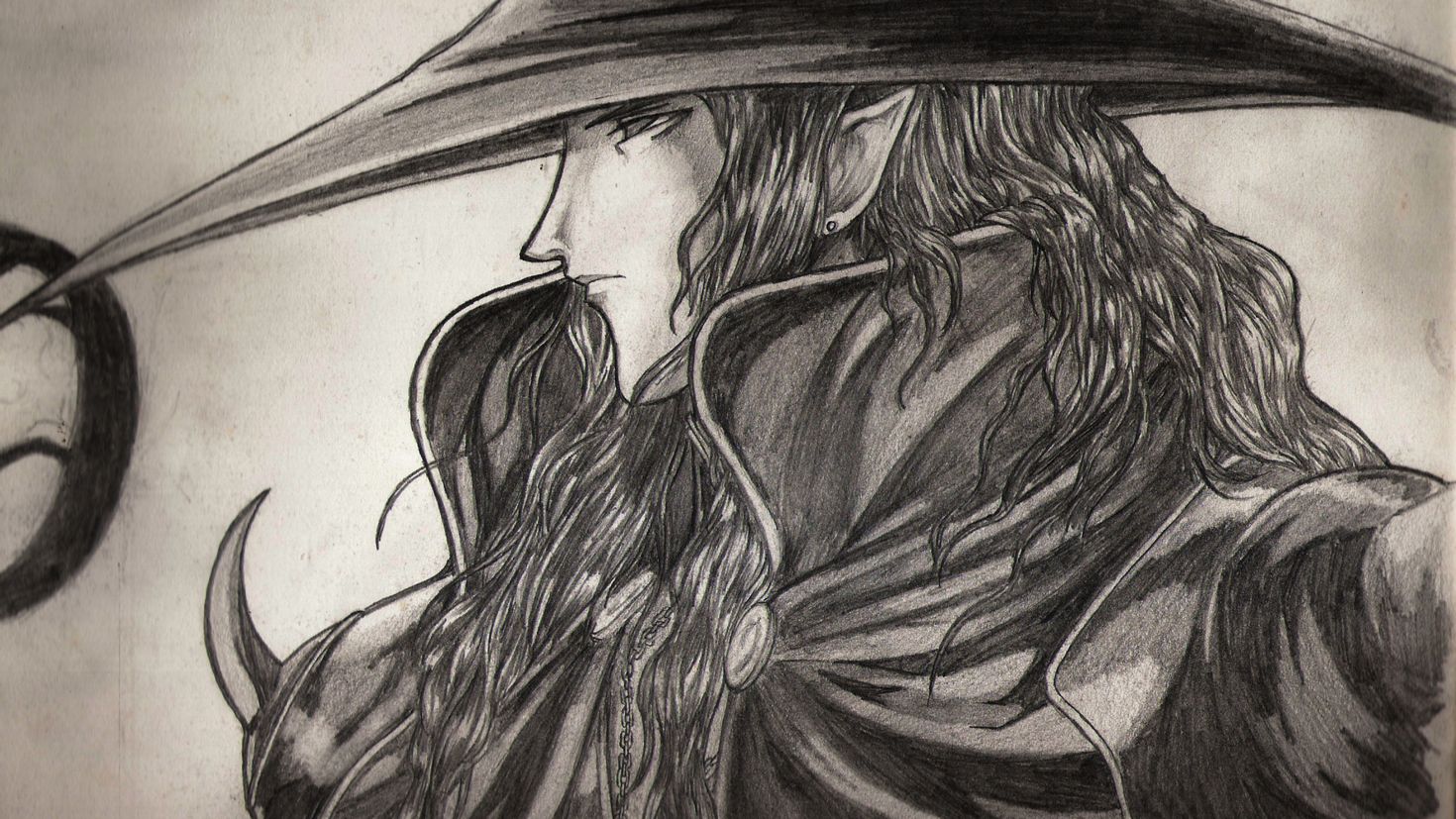 Vampire hunter d. Дампир ди аниме. Ди охотник на вампиров аниме. Дампир охотник на вампиров. Охотник ди аниме.