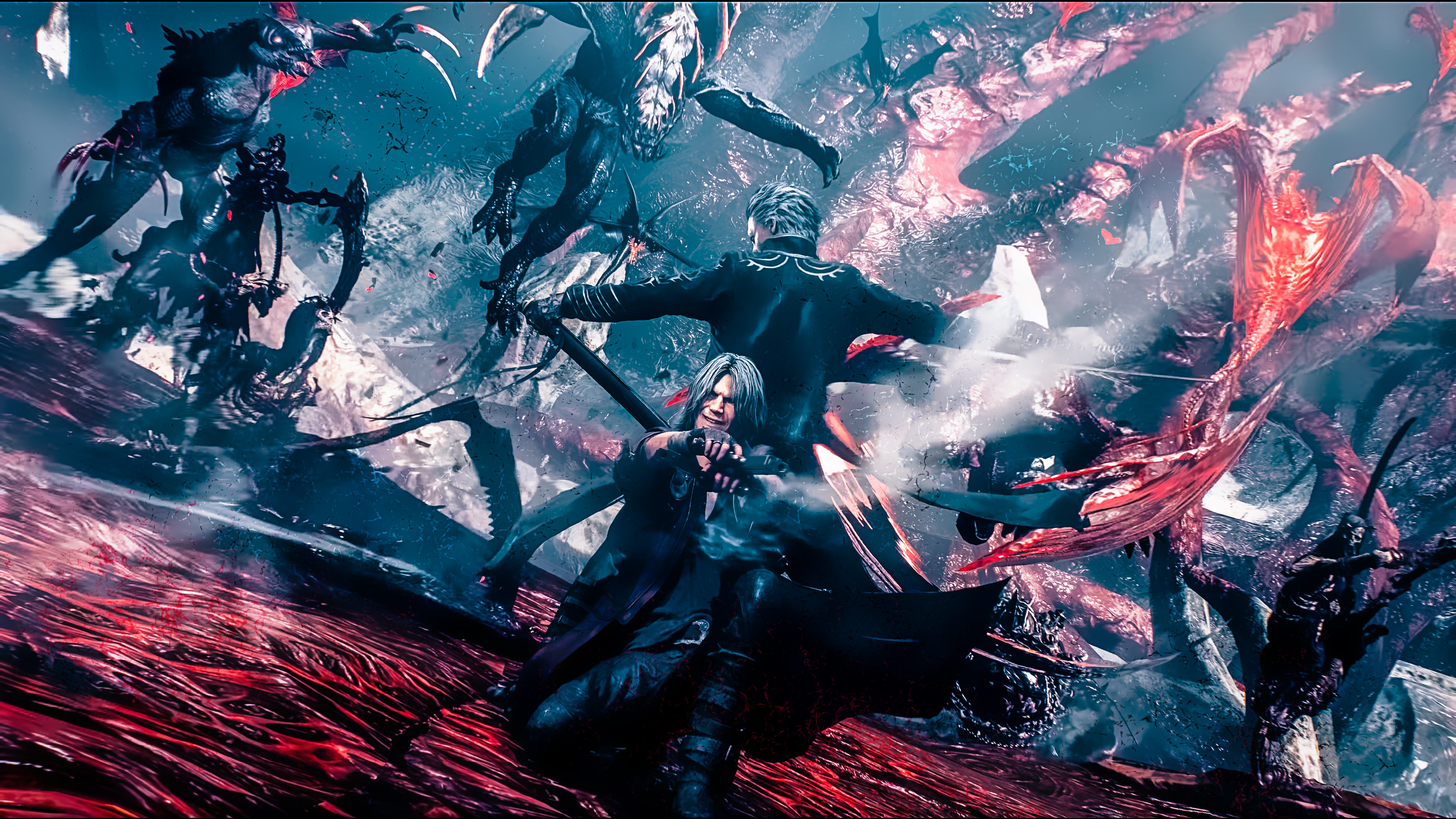 Devil May Cry - Dante Vergil Ultra HD Desktop Background Wallpaper