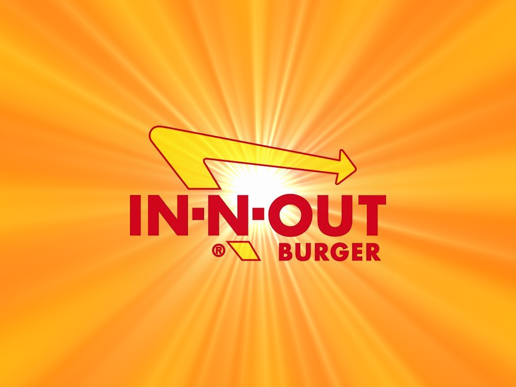 Download mobile wallpaper Products, Orange (Color), In N Out Burger for free.