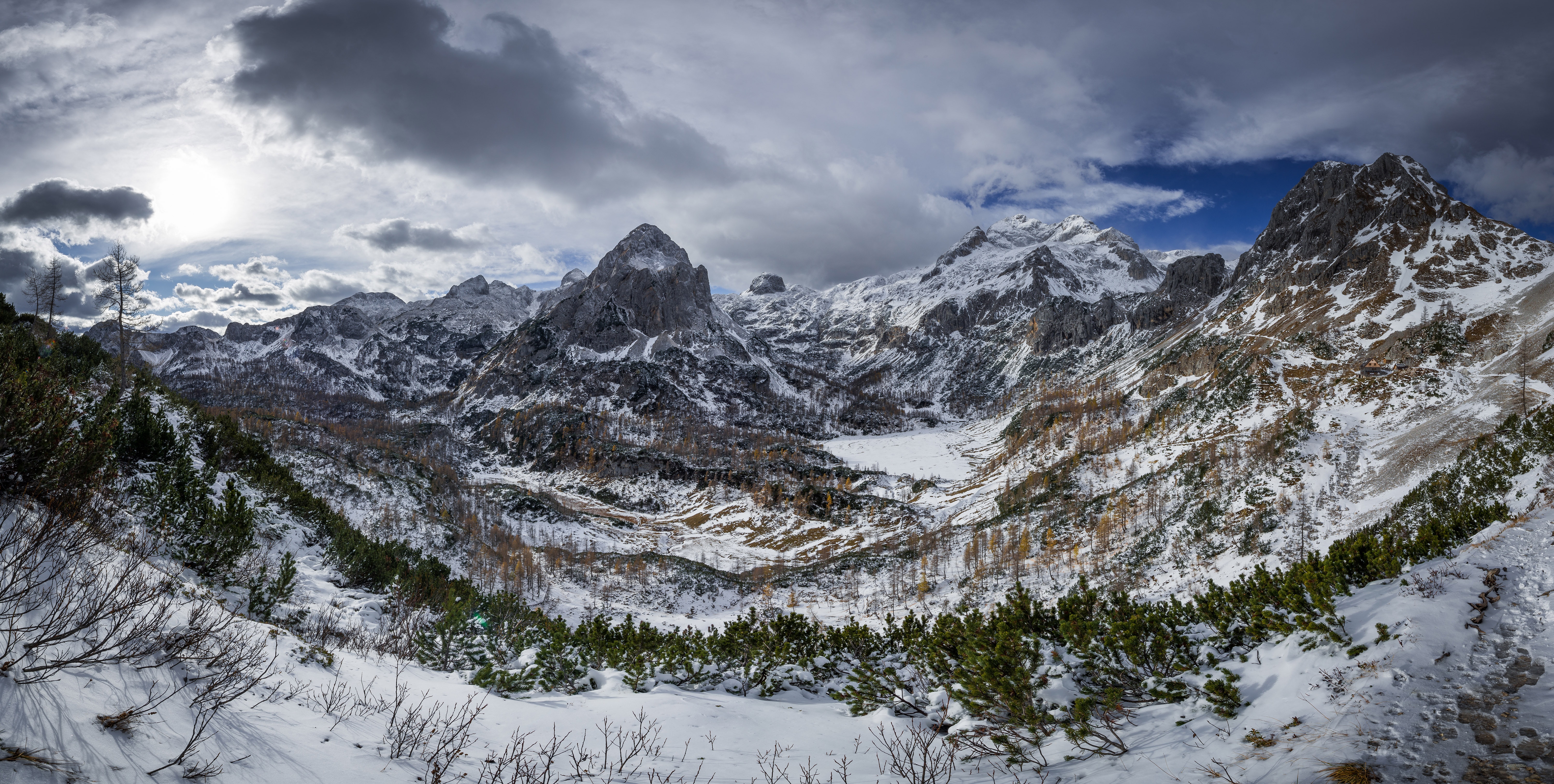 desktop Images mountains, nature, vertex, tops, snow covered, snowbound