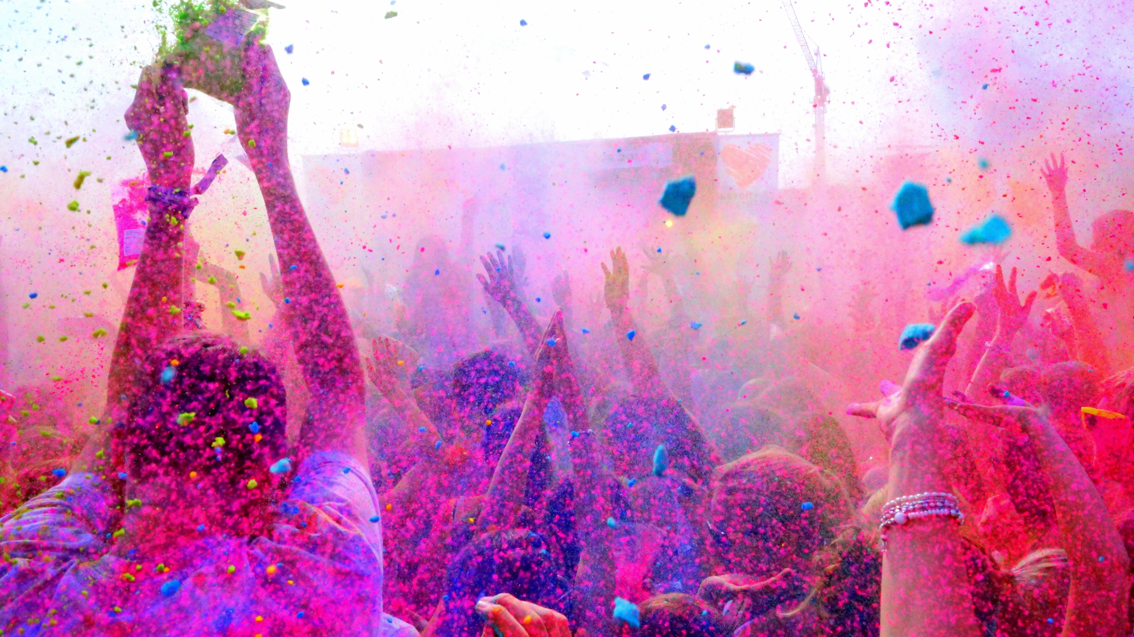 colors, people, holiday, holi for android