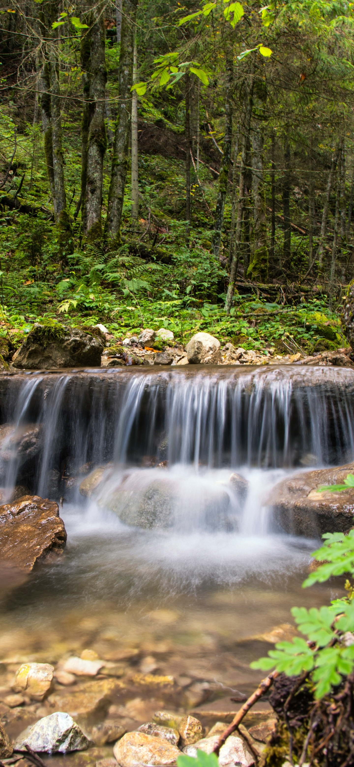 slovakia, earth, stream, waterfall, nature