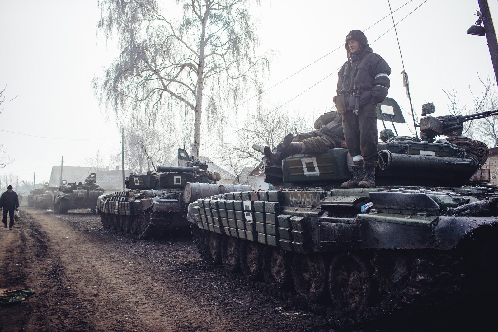 Фото танков на донбассе