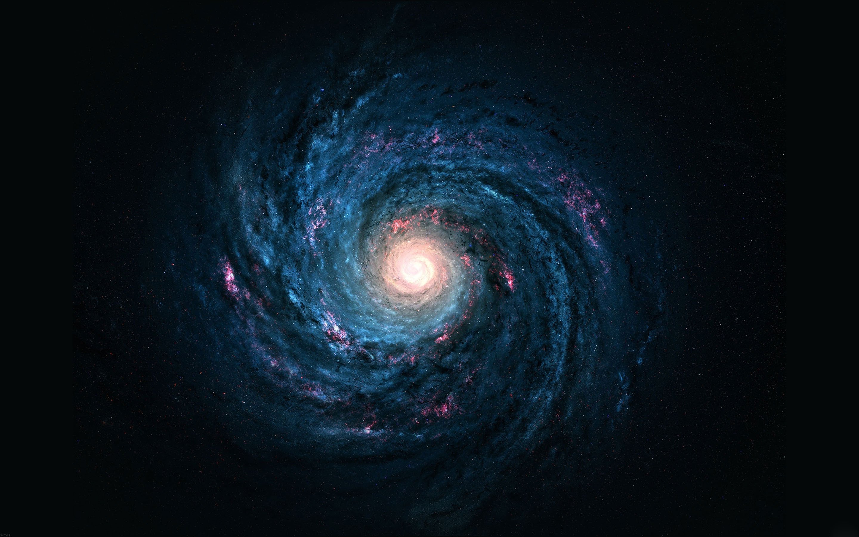 galaxy, swirl, sci fi, space, vortex download HD wallpaper