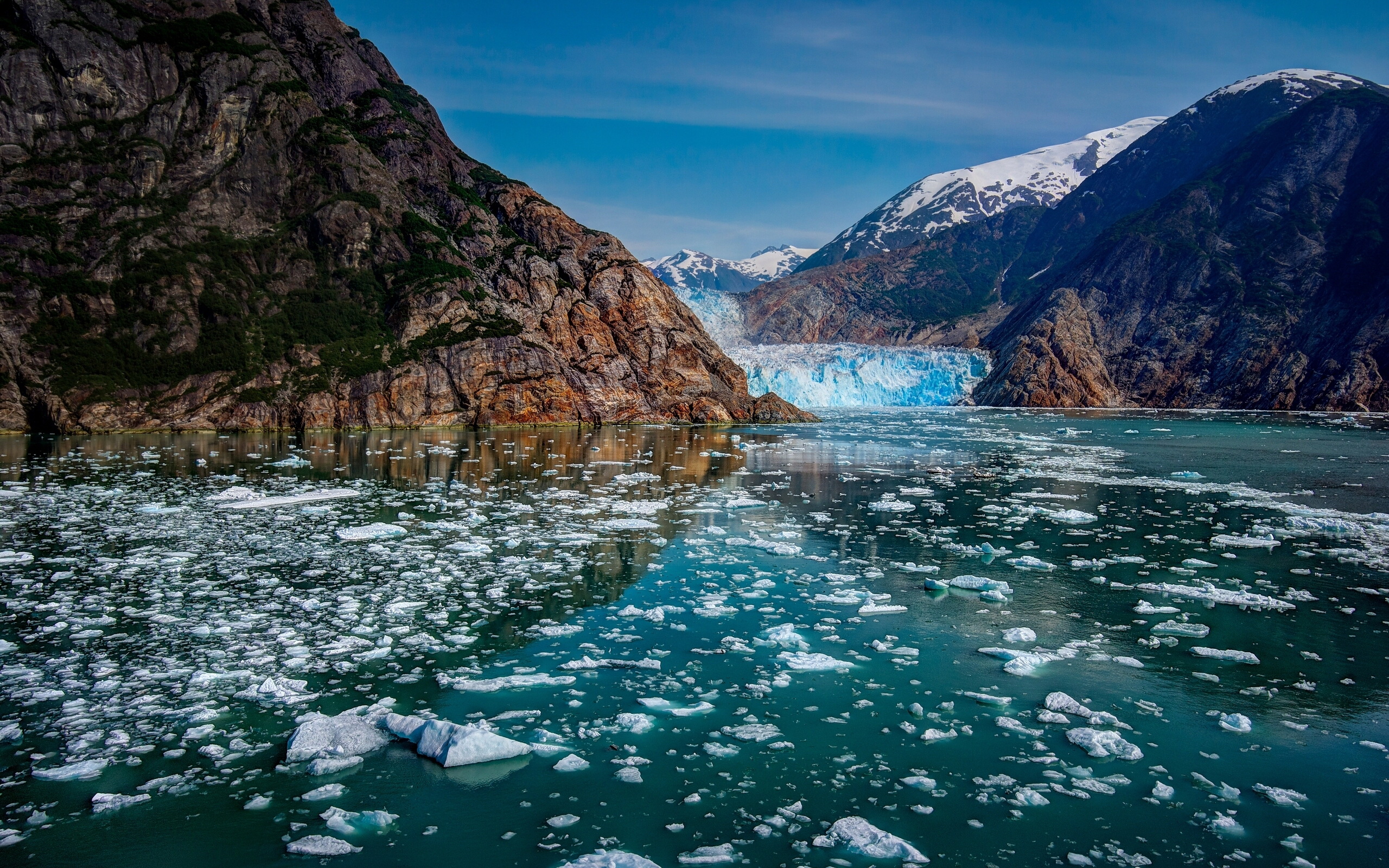 648977 baixar papel de parede terra/natureza, geleira, alasca, parque nacional glacier bay, gelo, montanha - protetores de tela e imagens gratuitamente
