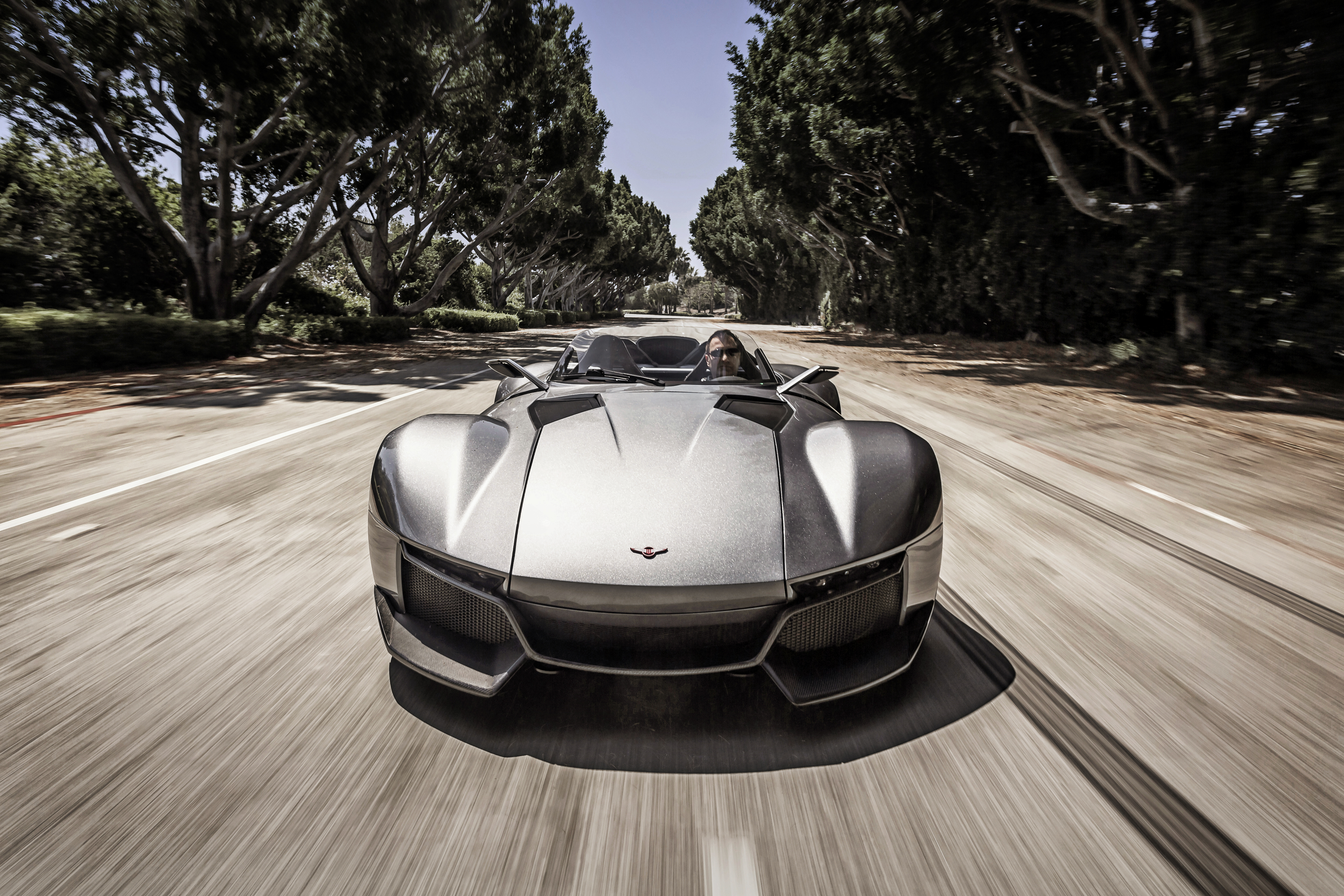 Download mobile wallpaper Rezvani Motors, Supercar, Beast, Cars, Front View for free.