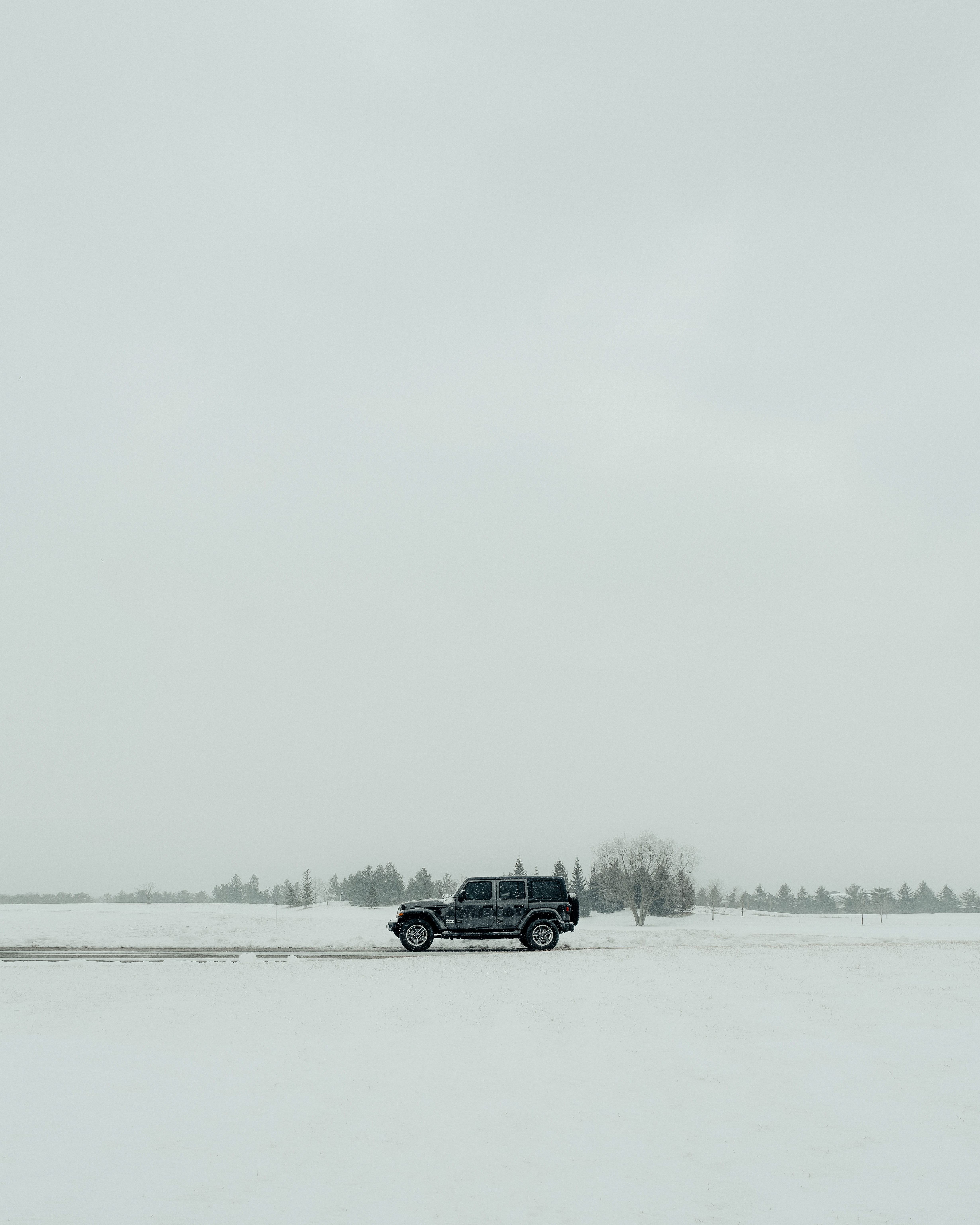 car, suv, winter, snow, cars, black