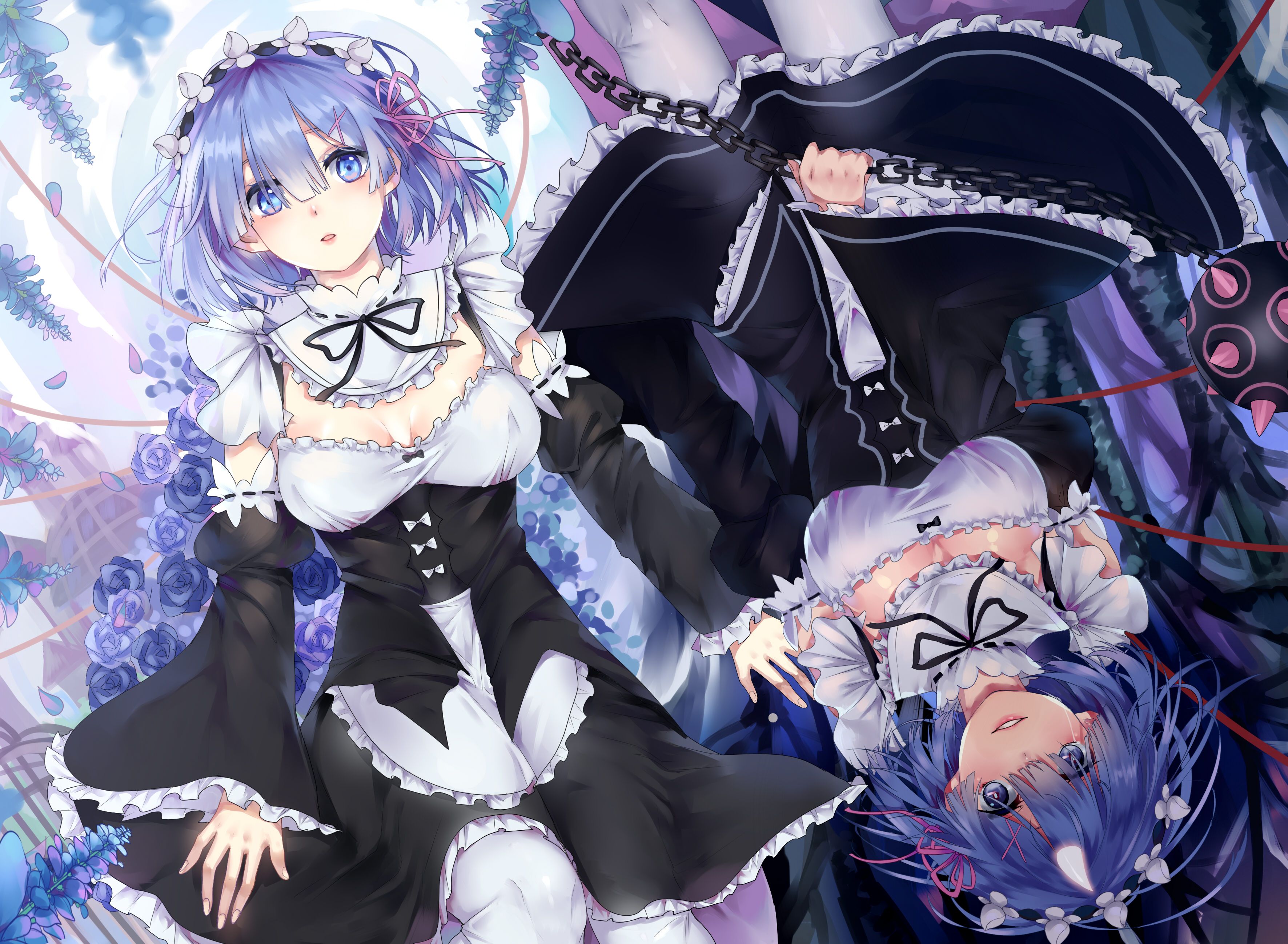 Re zero. Аниме рем демон. Жизнь в альтернативном мире с нуля / re:Zero Kara Hajimeru Isekai Seikatsu. Re Zero аниме. Рем аниме.