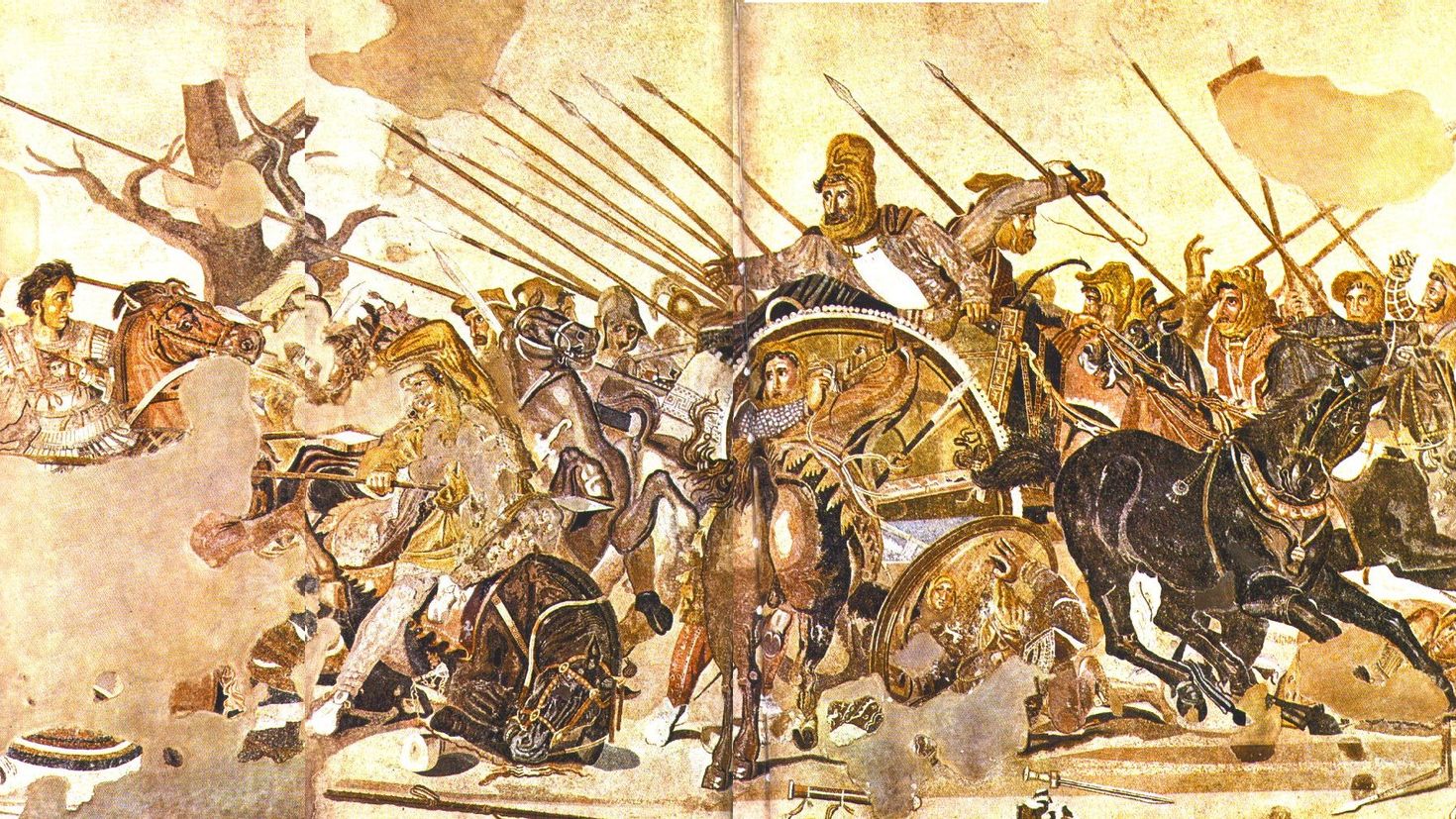 В какой битве персидское войско было разбито