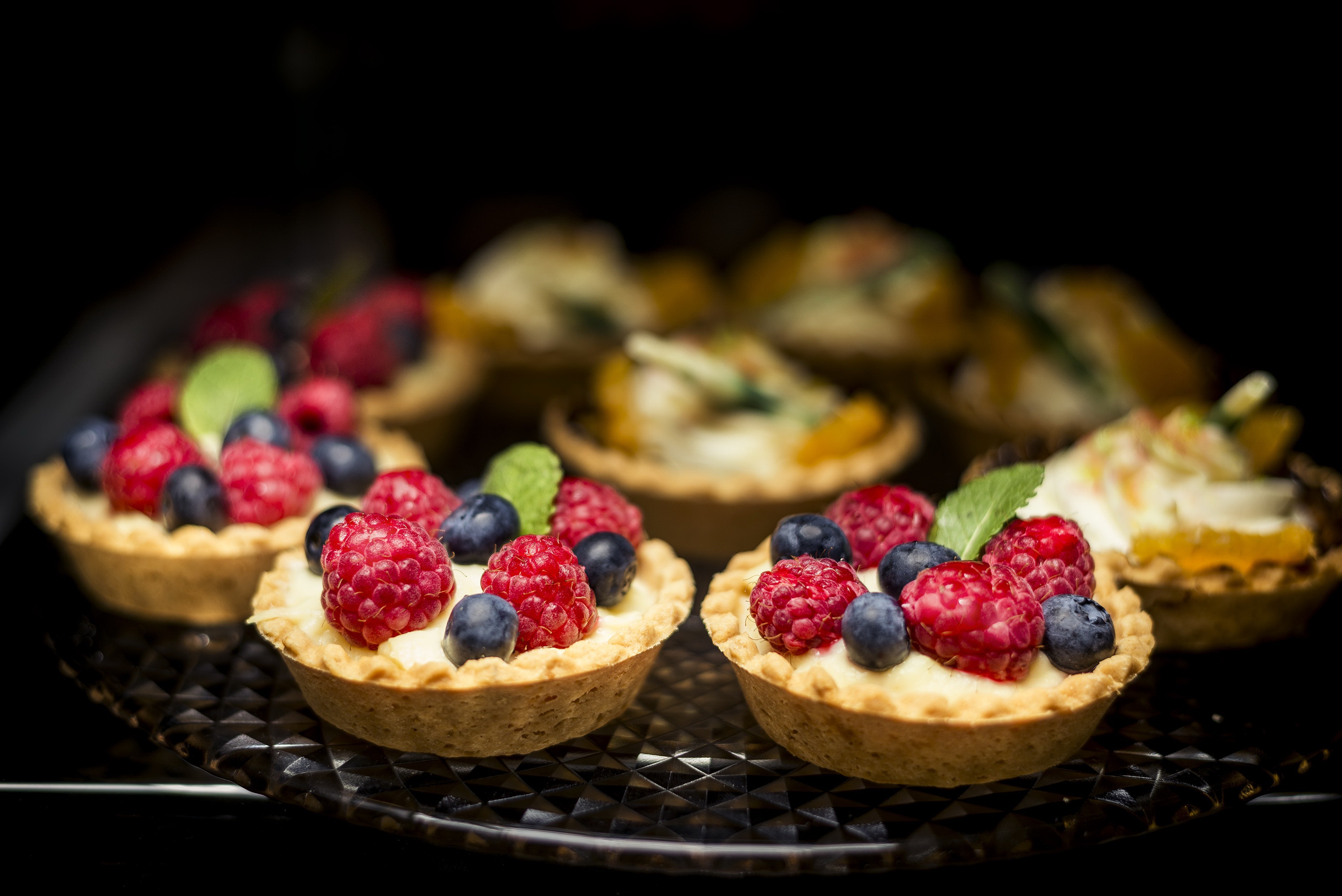 food, dessert, berry, pastry, tartlet for android