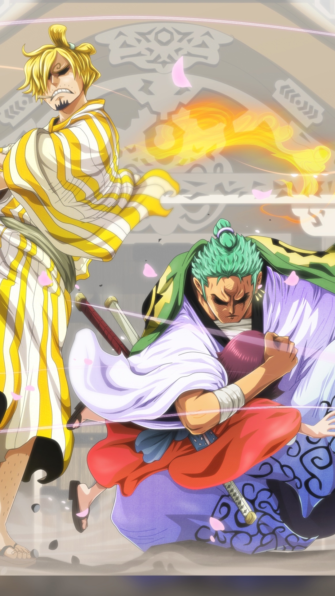 Zoro And Toko - One Piece 3D