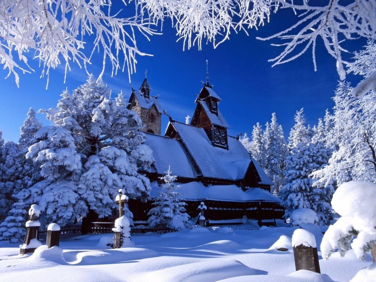 Download mobile wallpaper Winter, Snow, Landscape, Houses for free.