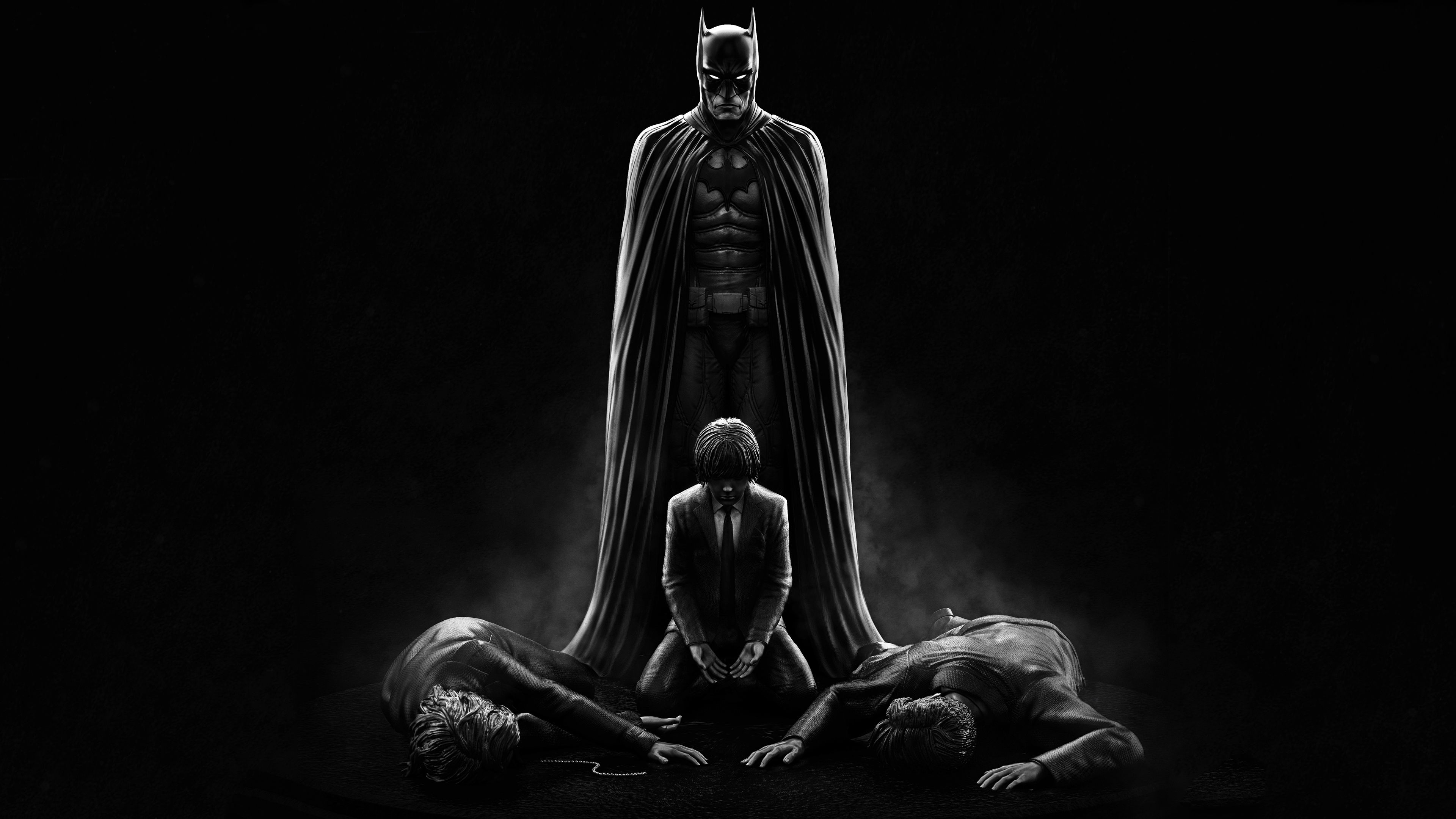 Обои смерть Бэтмена