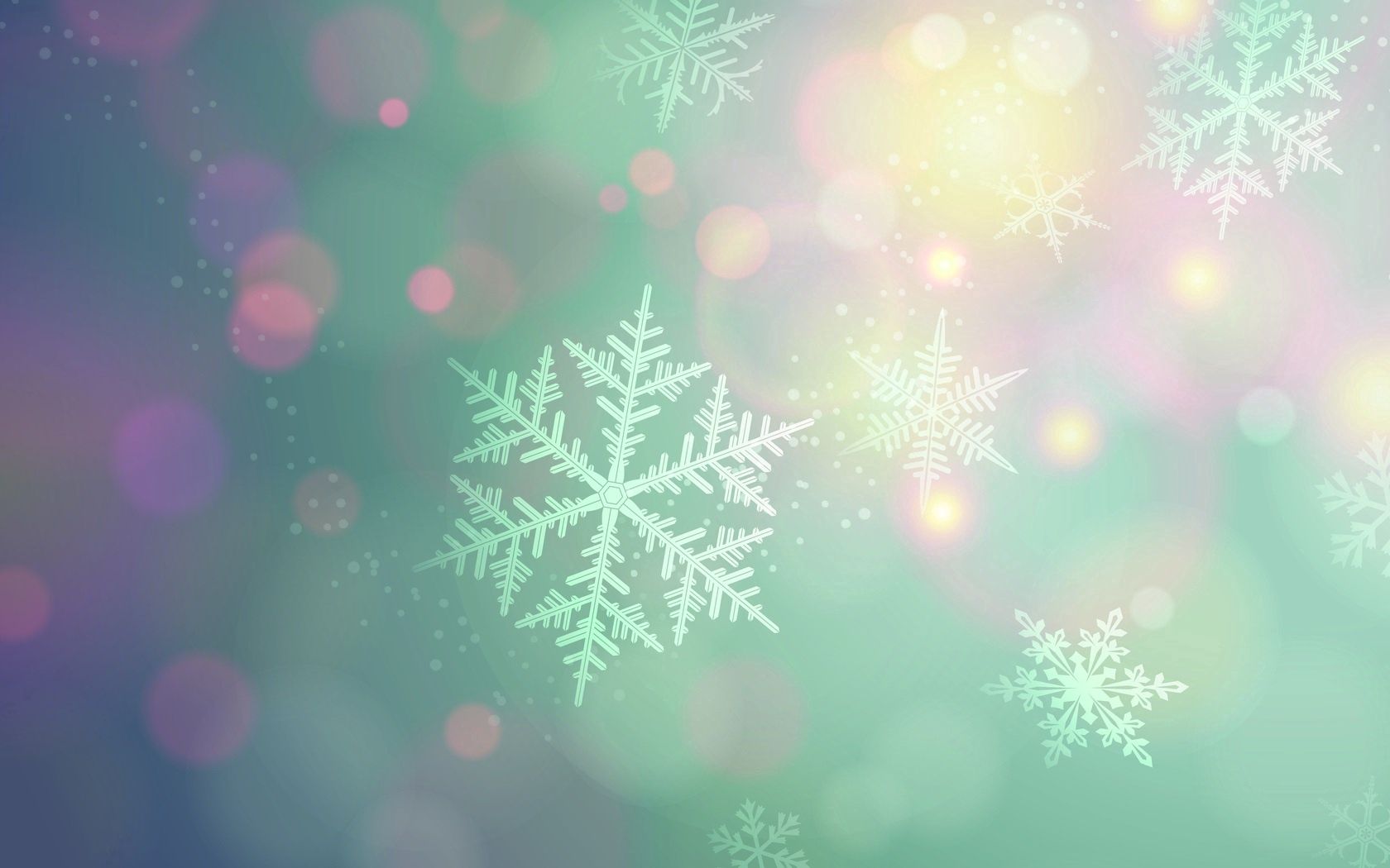 Download mobile wallpaper Snowflakes, Spots, Stains, Light, Light Coloured, Abstract, Background for free.