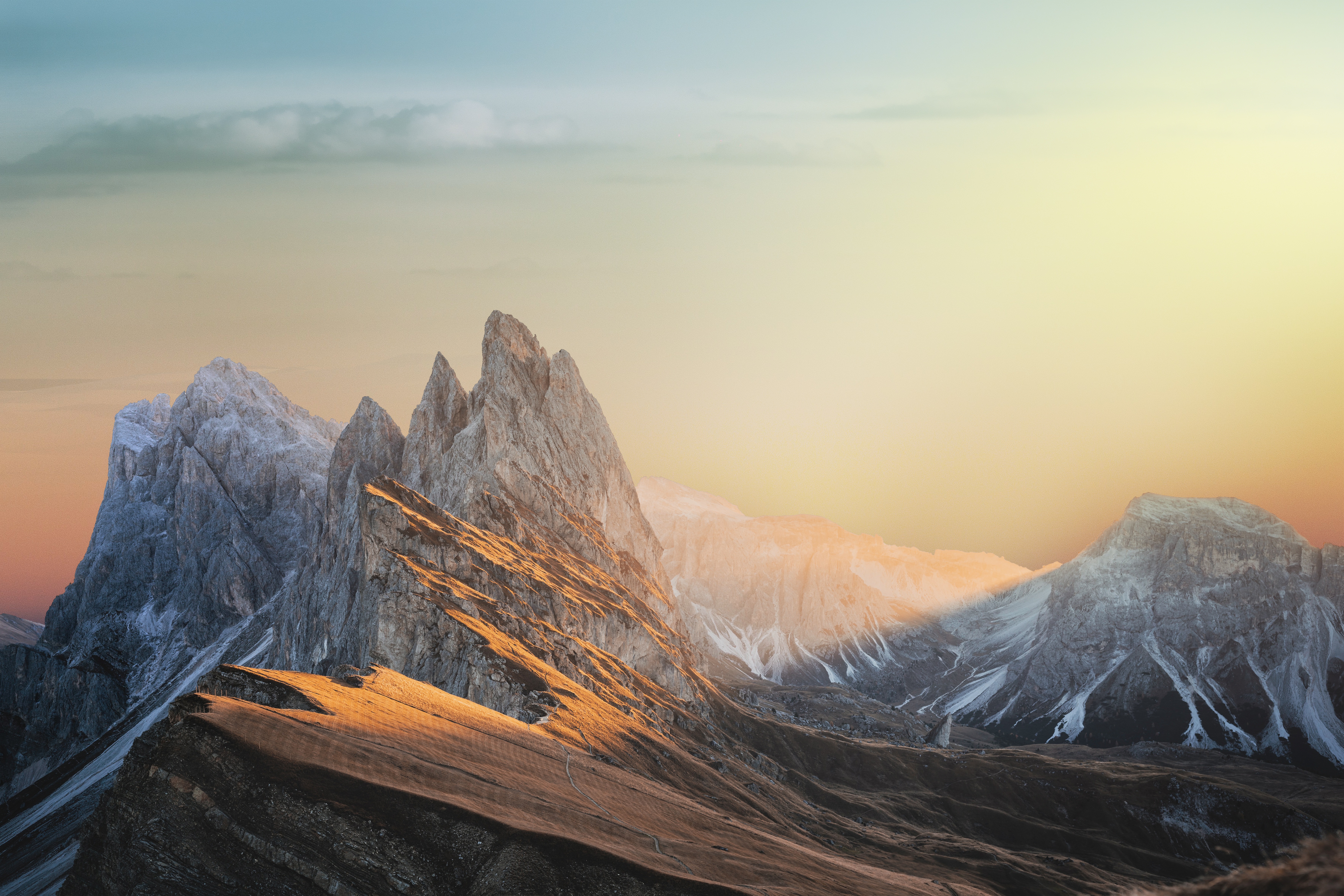 Download mobile wallpaper Mountains, Mountain, Earth, Sunbeam for free.
