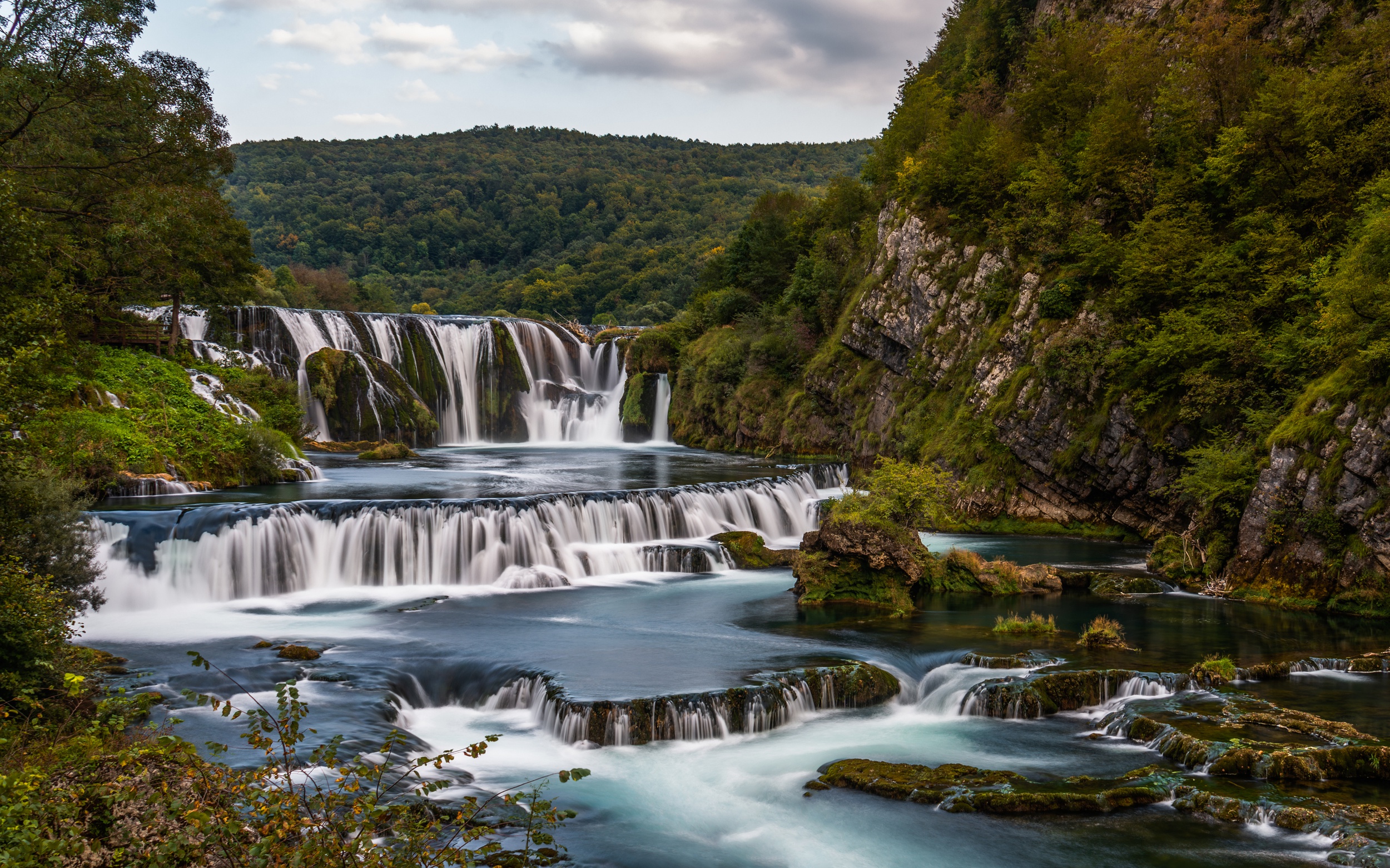 earth, waterfall, bosnia and herzegovina, river, waterfalls