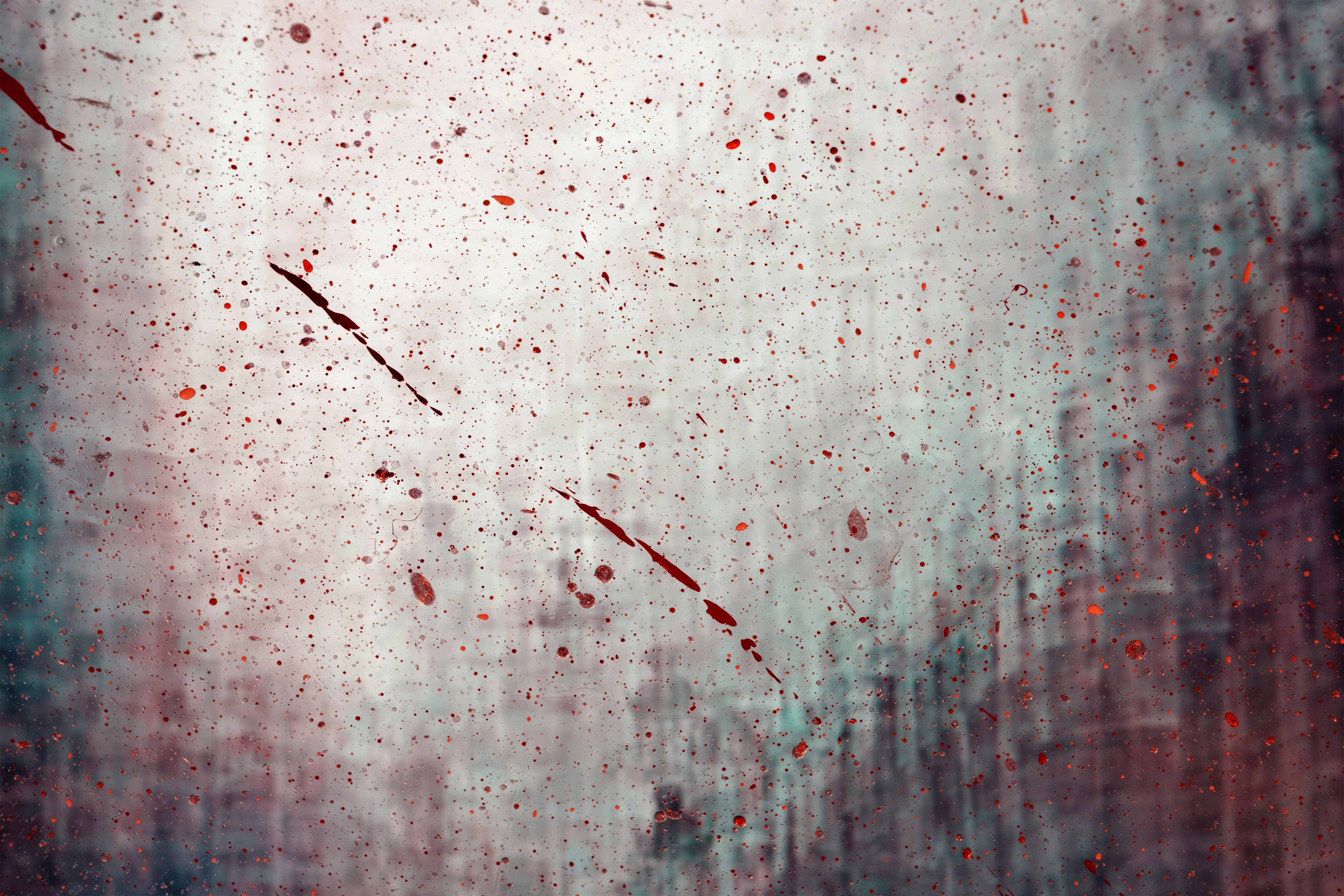 Download mobile wallpaper Spray, Paints, Smooth, Spots, Stains, Abstract, Blur for free.