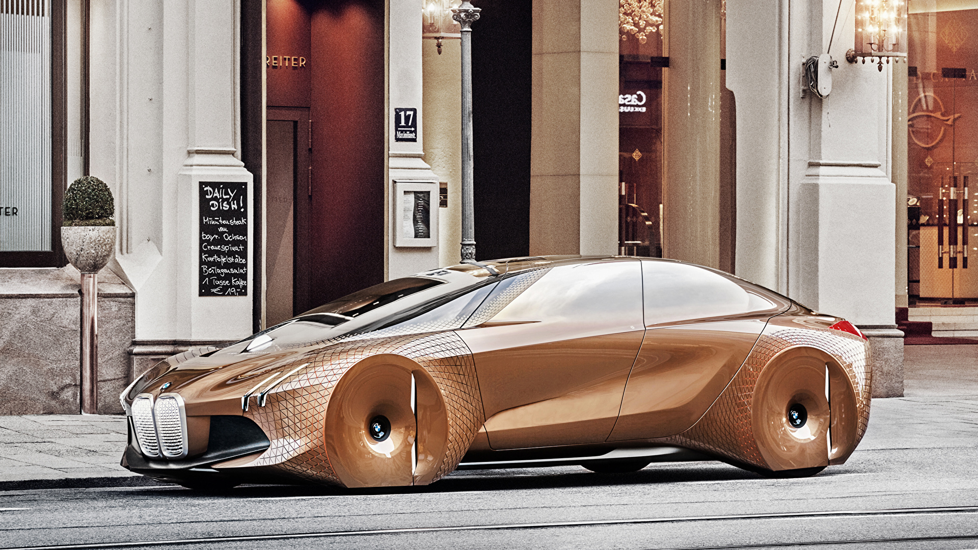 HD wallpaper: BMW Vision Next 100, future cars, supercars | Wallpaper Flare
