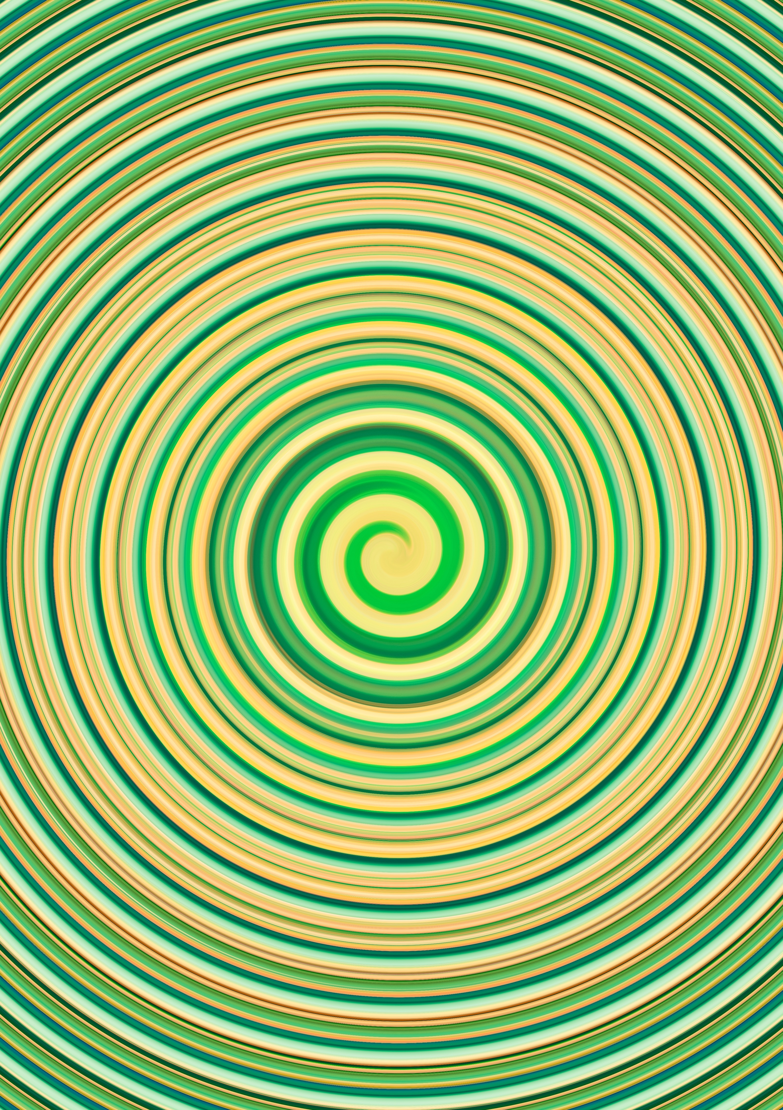 green, circles, texture, textures, rotation HD wallpaper