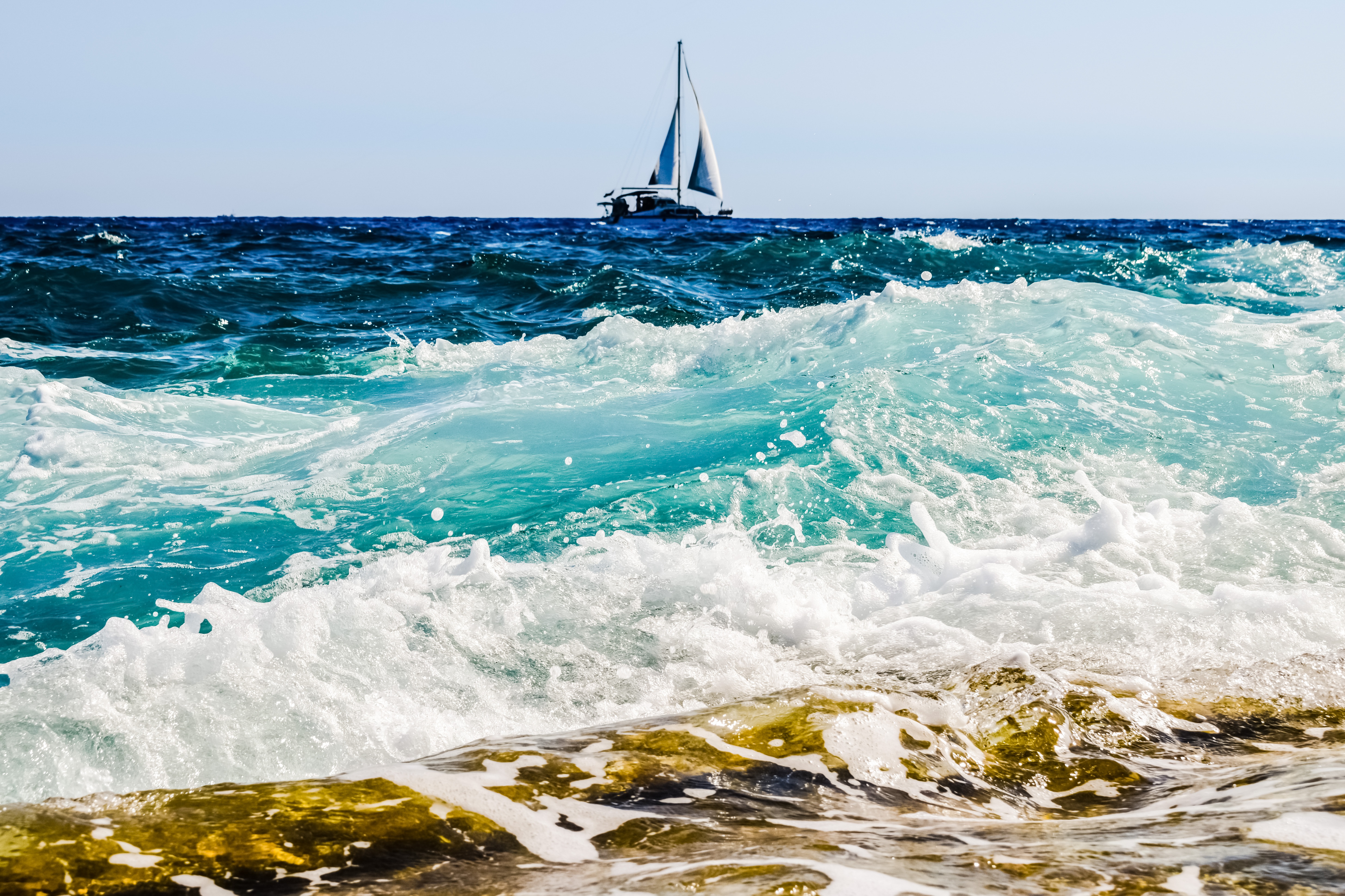 90713 Hintergrundbild herunterladen surfen, natur, sea, ein boot, boot, schaum - Bildschirmschoner und Bilder kostenlos