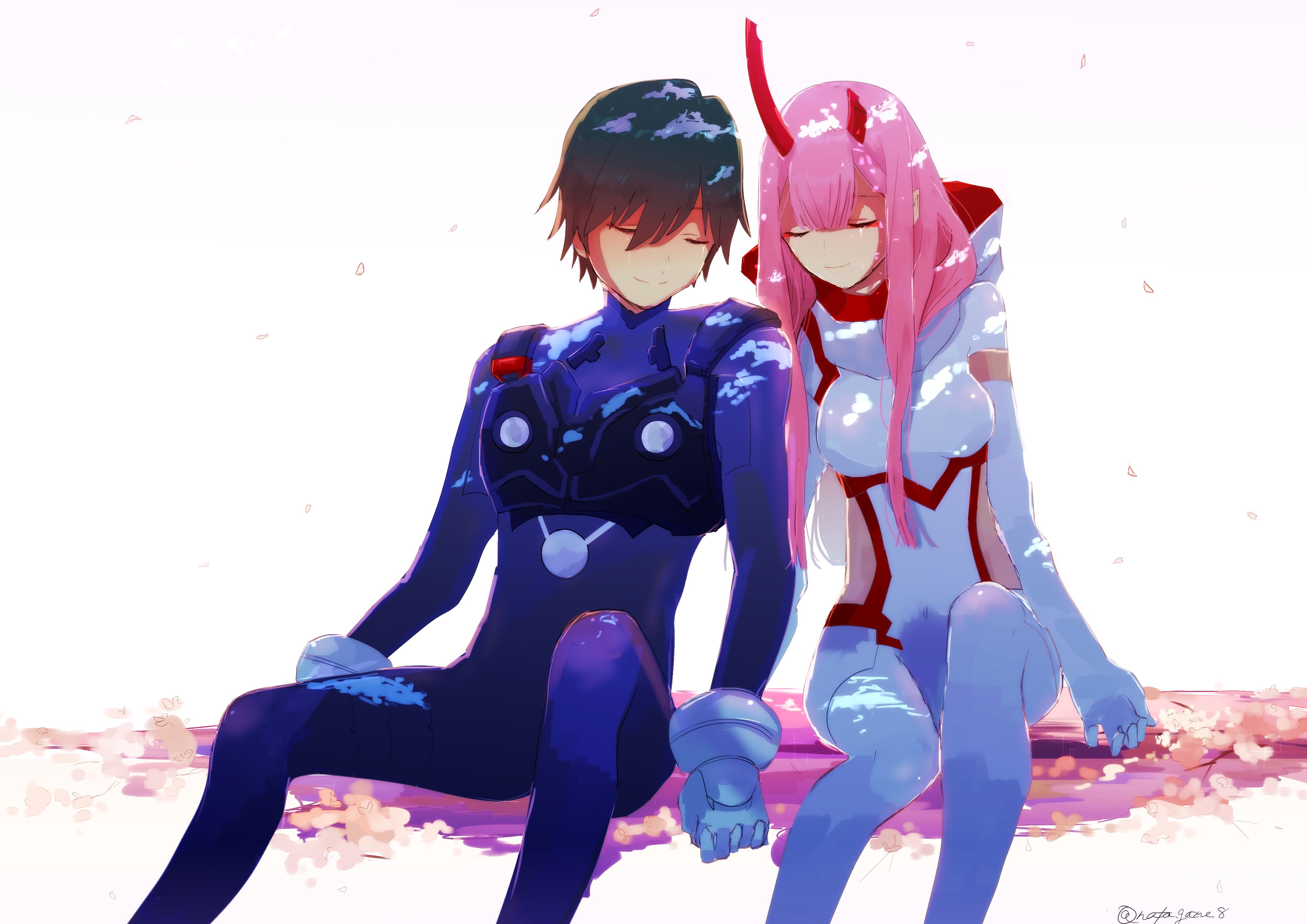 Darling in the FRANXX 002 И Хиро