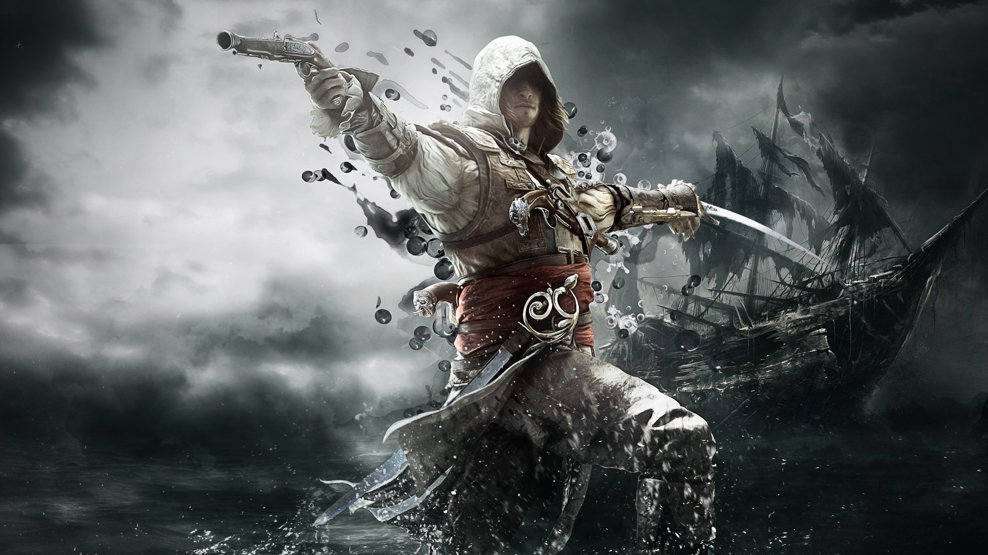 assassin's creed, video game, assassin's creed iv: black flag 2160p