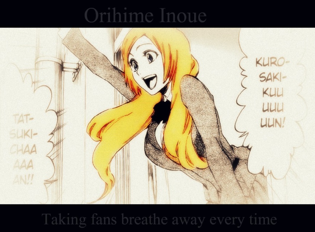 android anime, bleach, orihime inoue