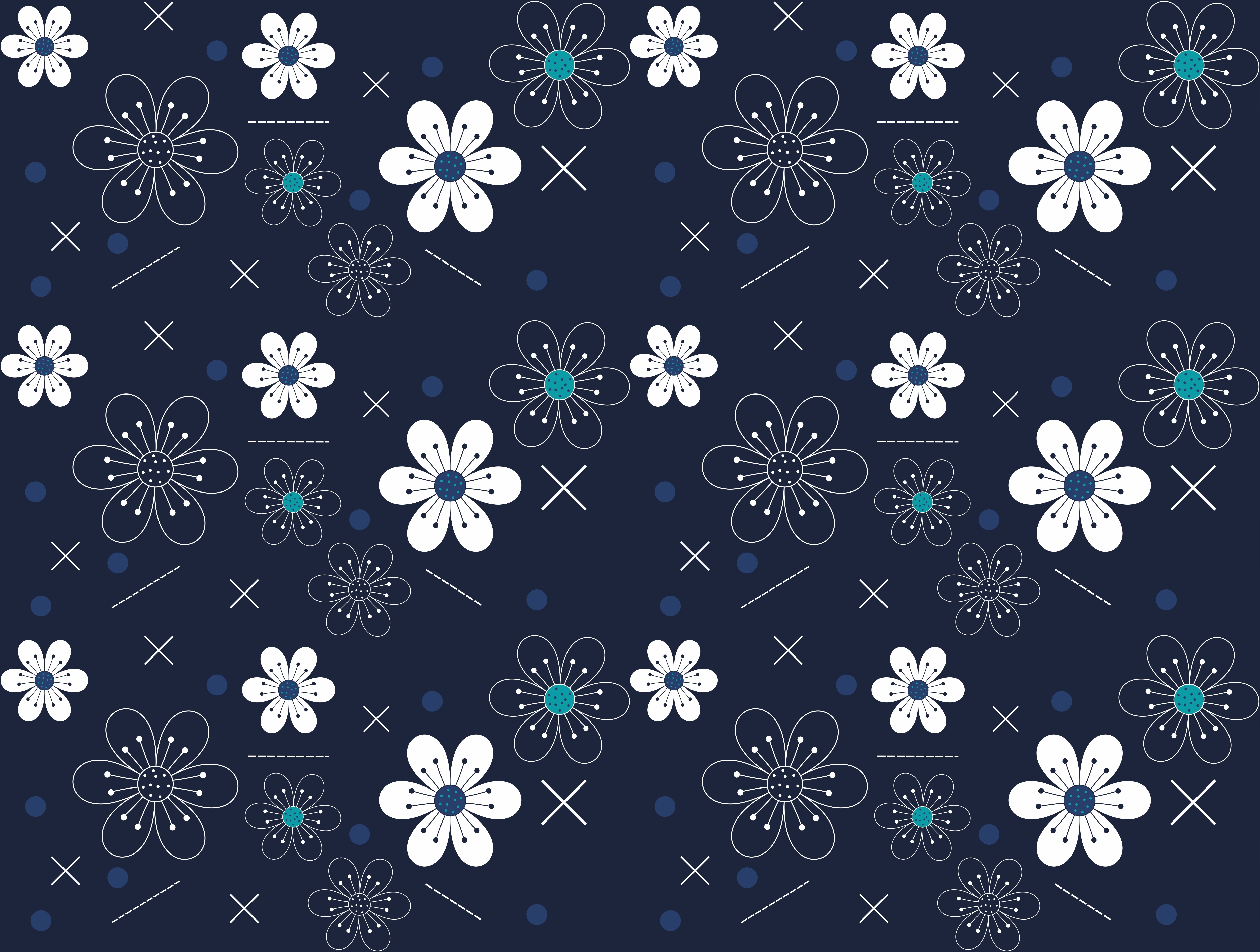 patterns, flowers, forms, vector, form