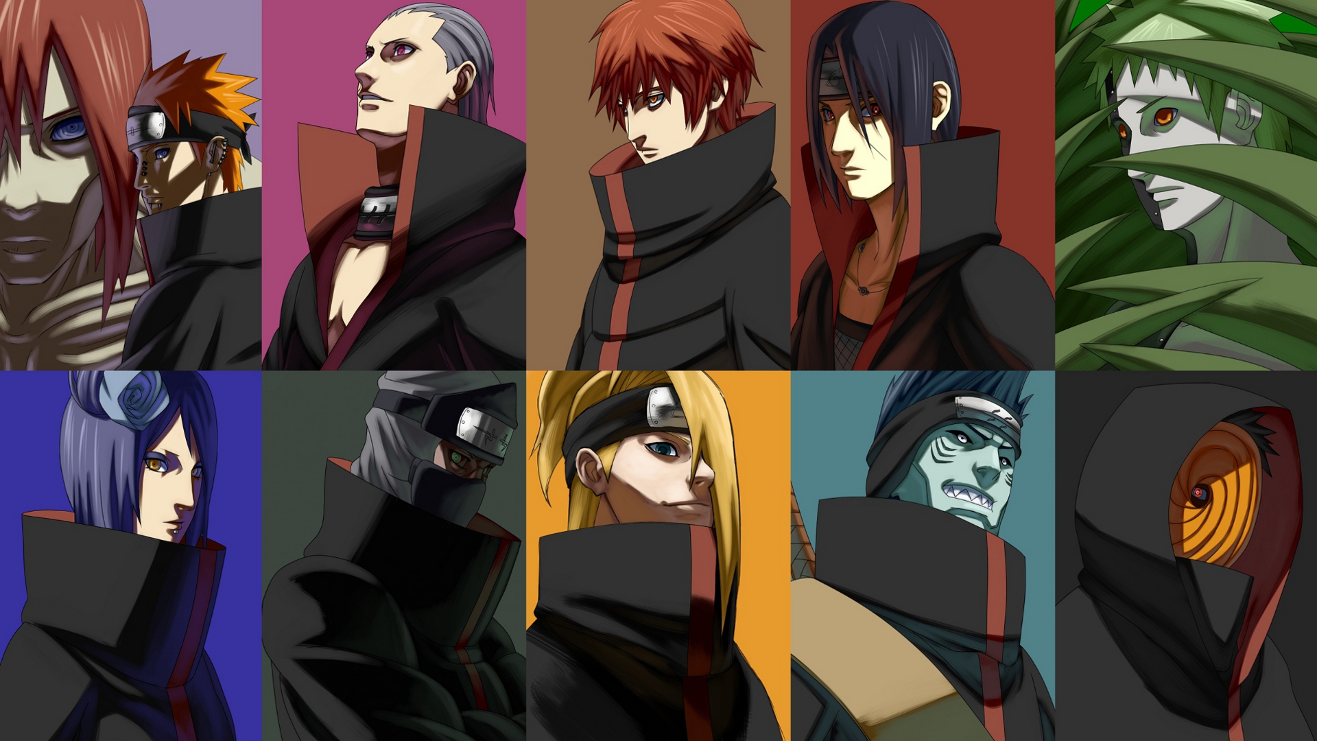 Desktop Backgrounds Sasori (Naruto) 