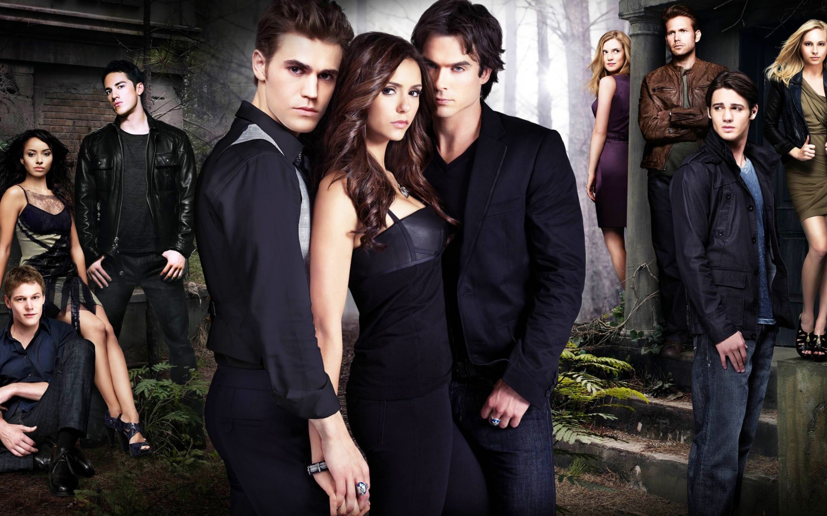 5K The Vampire Diaries Wallpaper