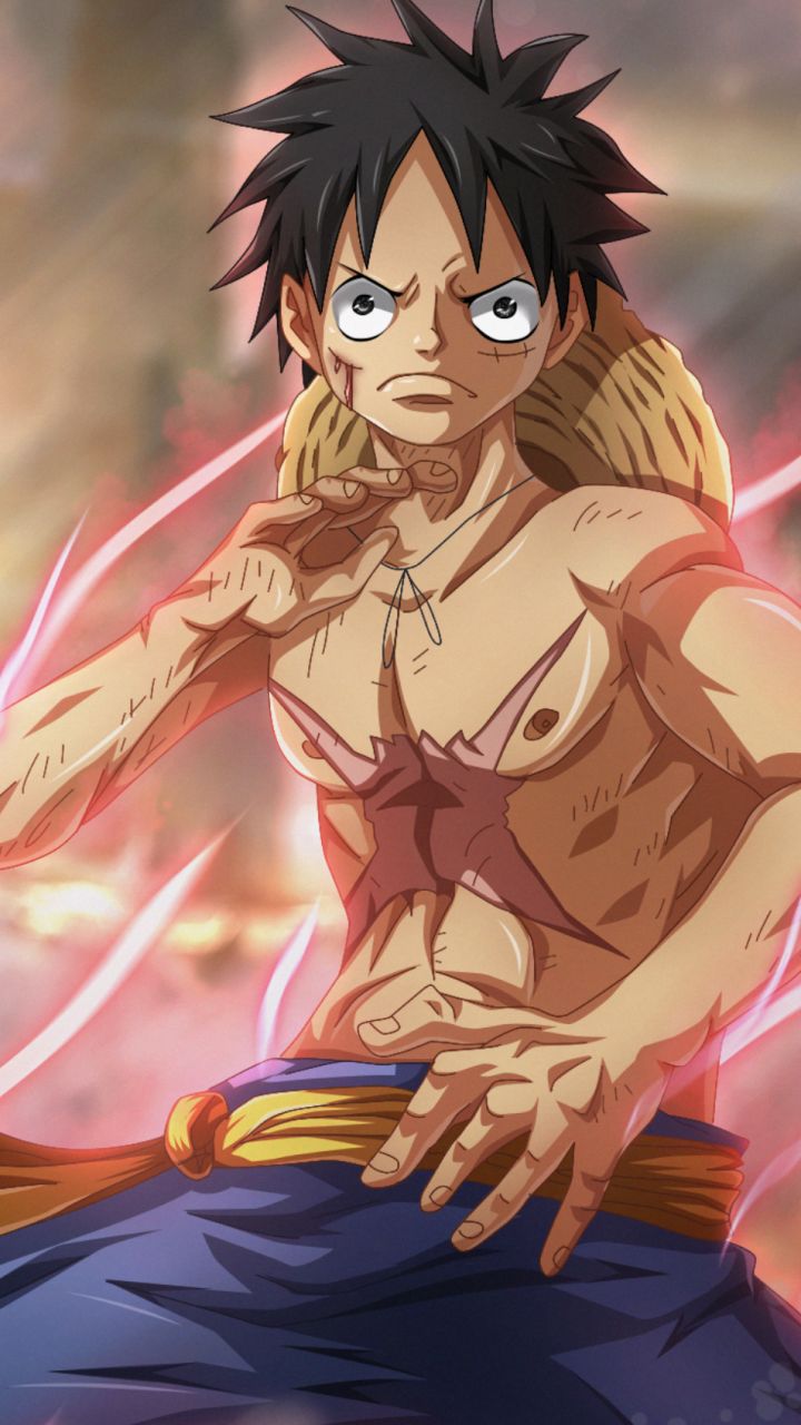 Download mobile wallpaper Anime, One Piece, Scar, Monkey D Luffy for free.
