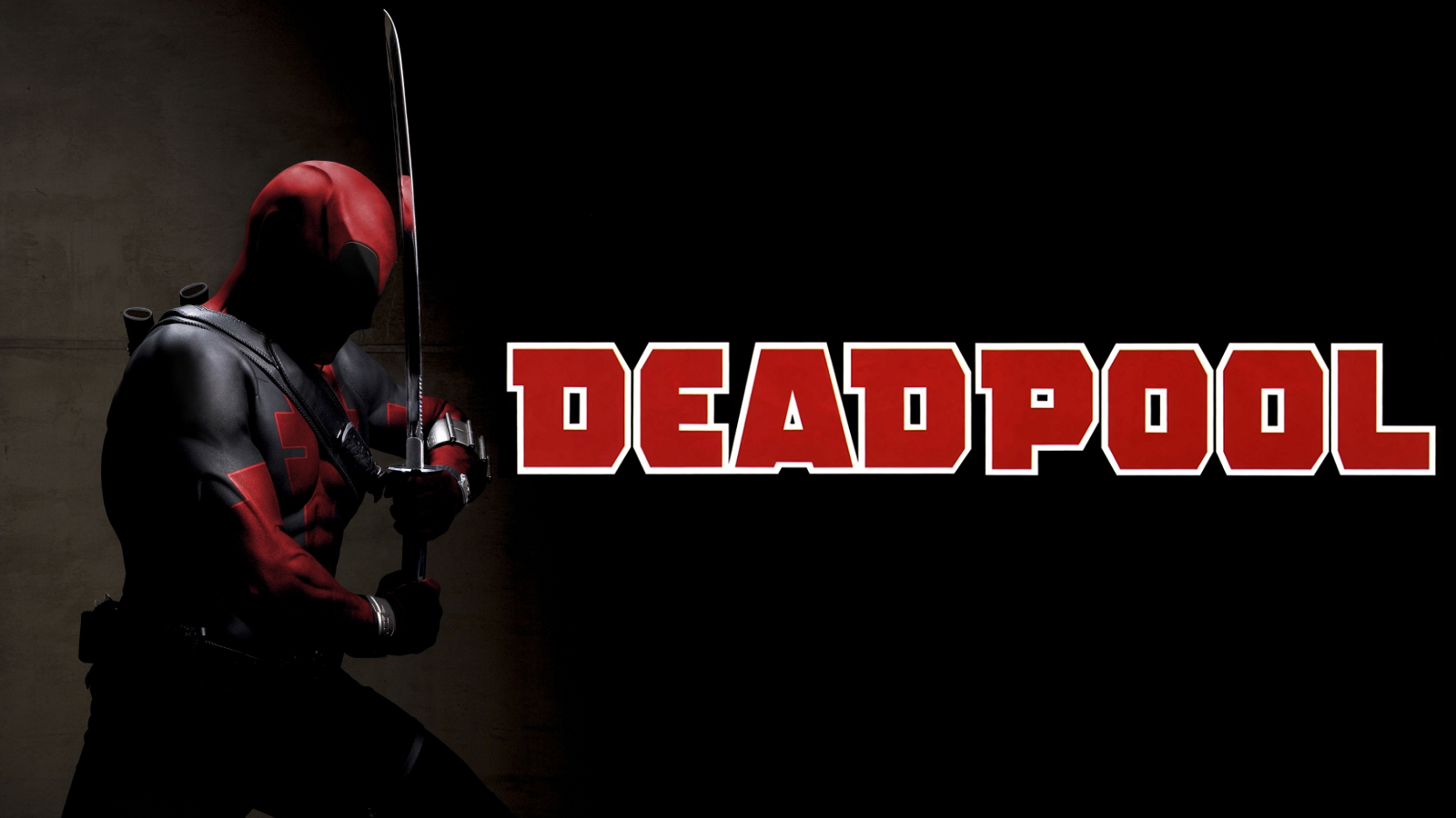 comics, deadpool, bodysuit, mask, merc with a mouth, sword, weapon for android