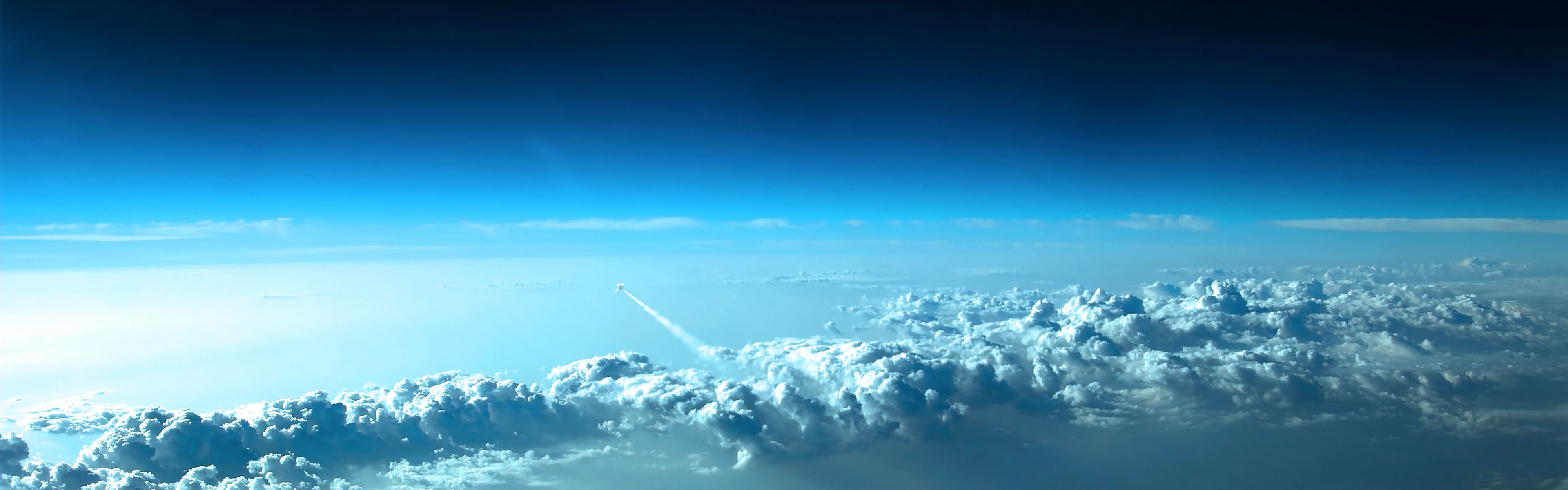 Download mobile wallpaper Clouds, Sky, Landscape, Universe for free.