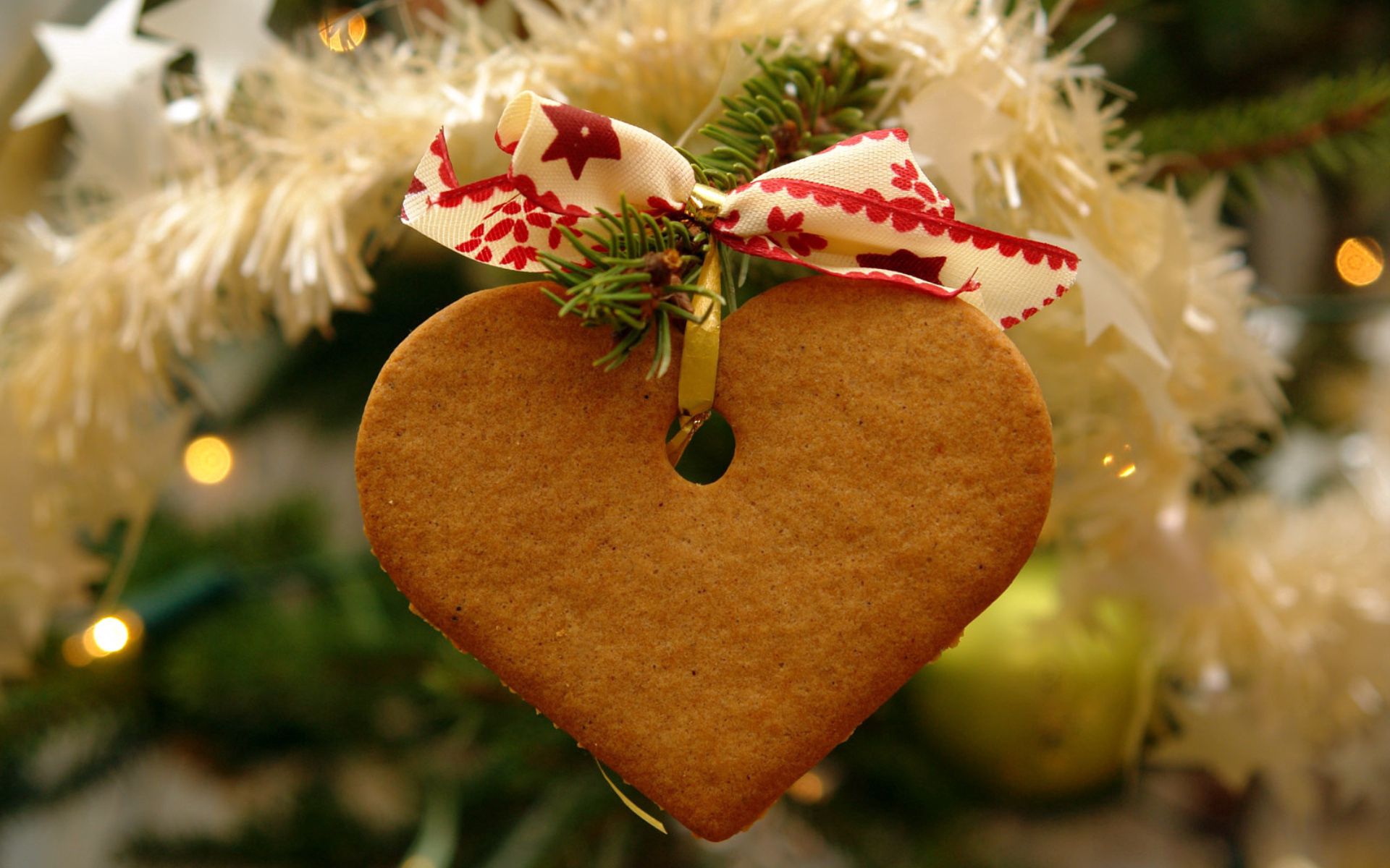 holidays, cookies, christmas, tape, heart, valentine's day, st valentine's day Panoramic Wallpaper