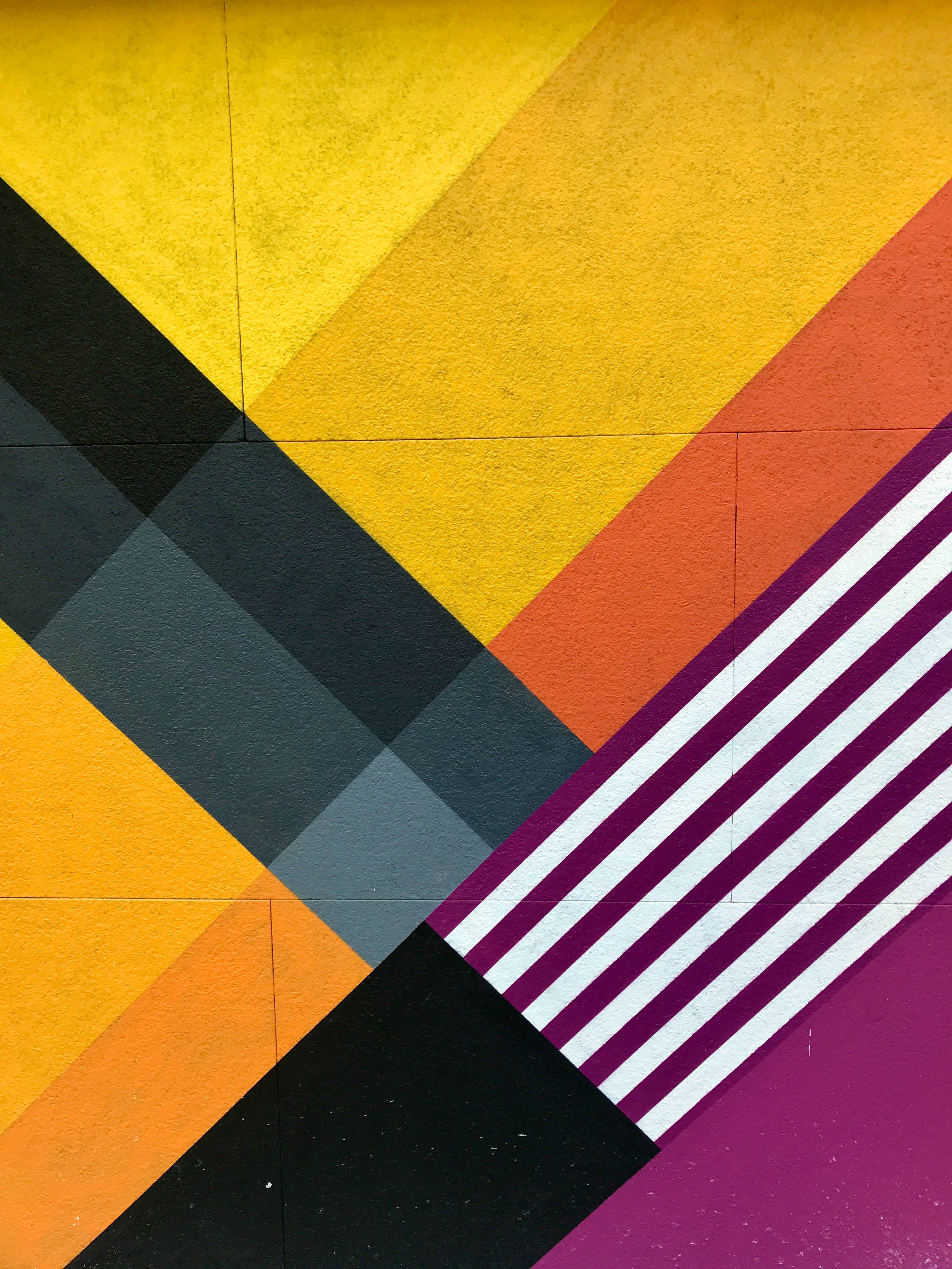 Desktop FHD wall, abstract, multicolored, motley, geometry, mural
