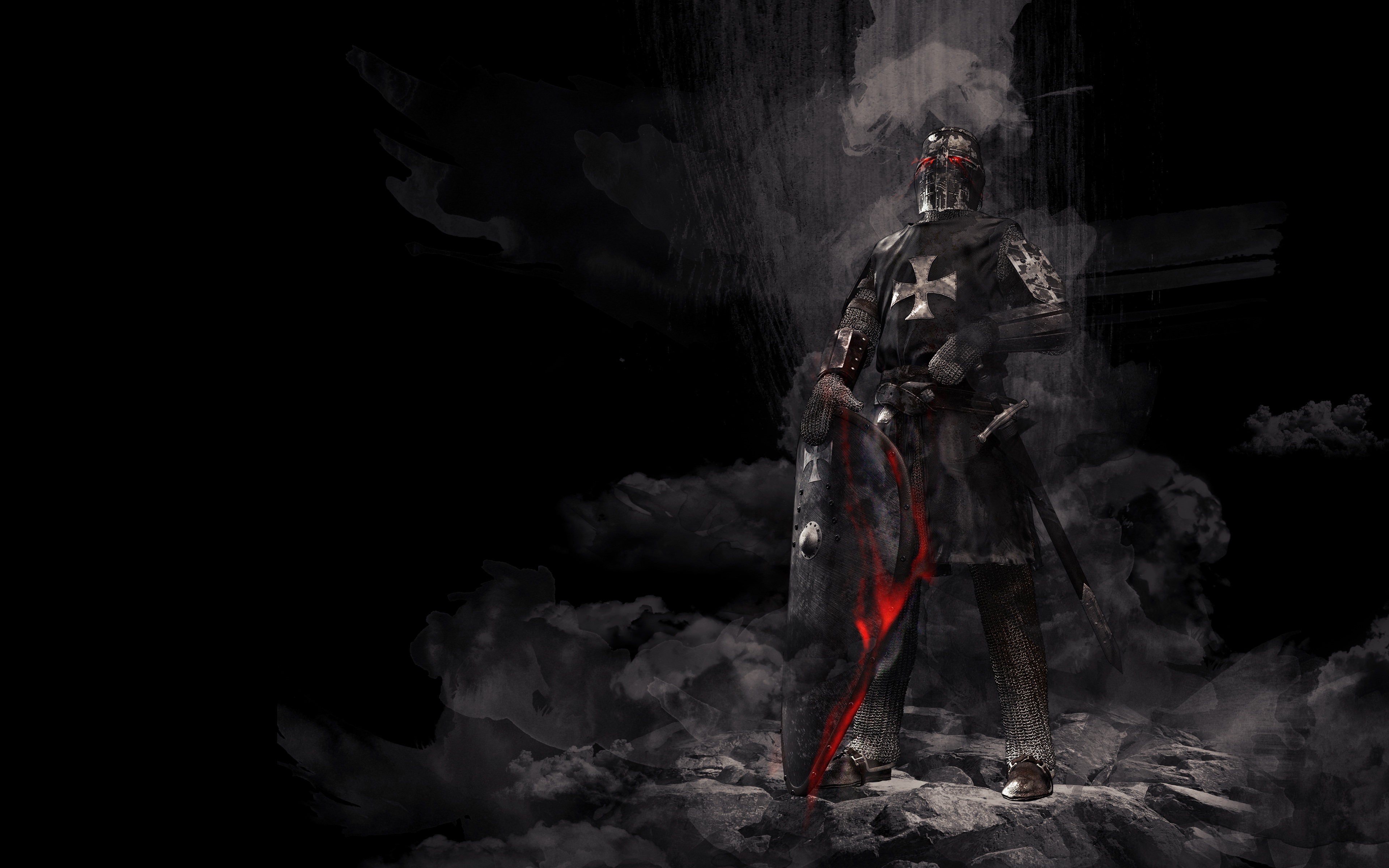 Черный рыцарь Крестоносец