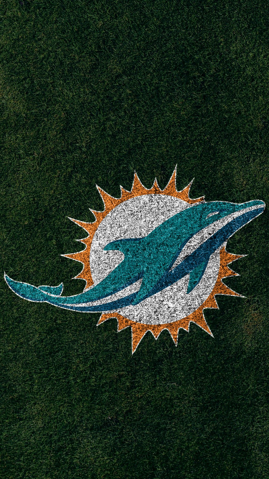 Download Get Into the Game with the Miami Dolphins iPhone Wallpaper