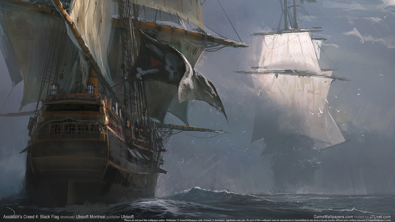 assassin's creed iv: black flag, video game, assassin's creed Smartphone Background