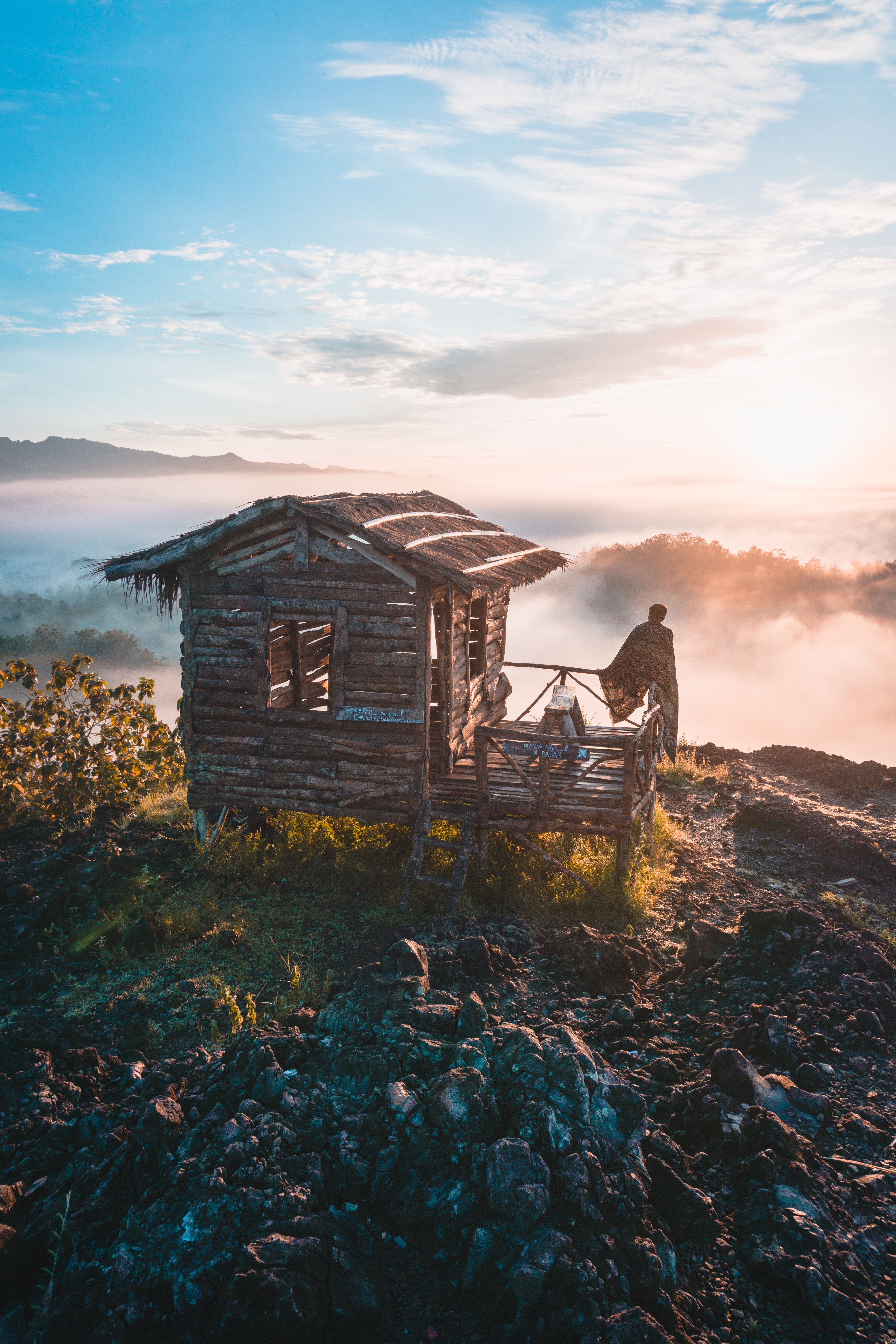 indonesia, small house, privacy, lodge, loneliness, nature, mountains, seclusion UHD