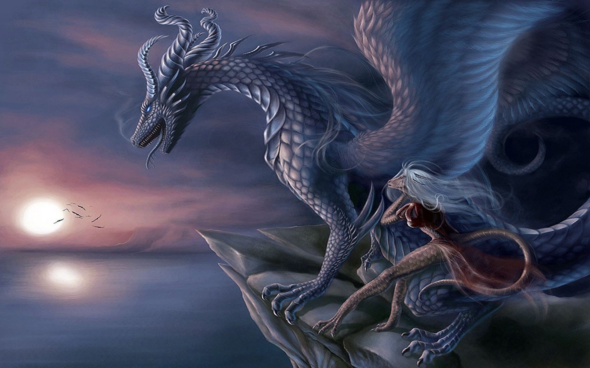 мифические драконы картинки
