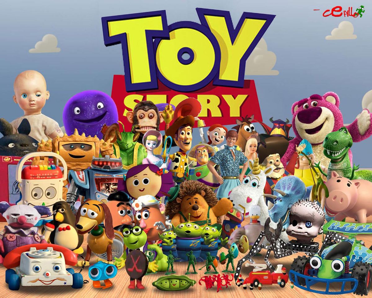 Pixar история игрушек