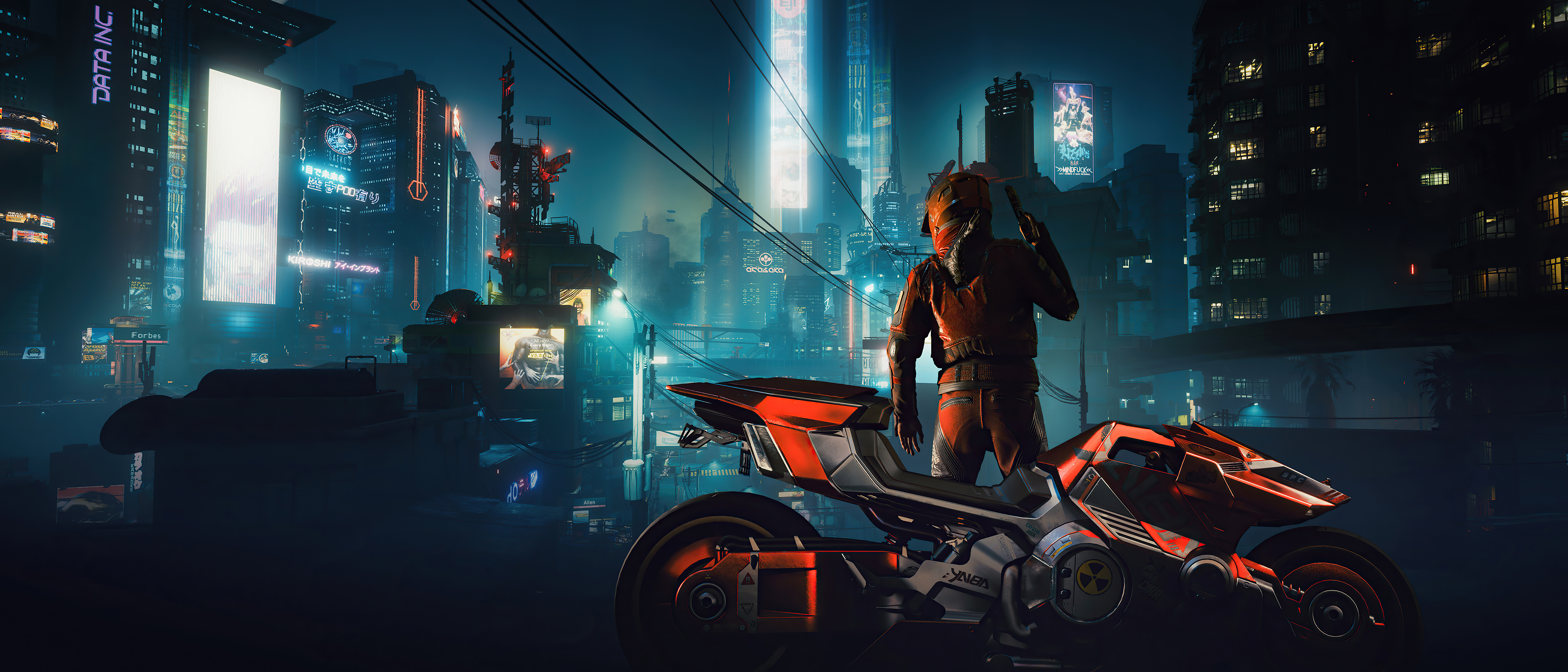 Wallpaper Cyberpunk City, Cyberpunk 2077, Cyberpunk, Science Fiction,  Digital Art, Background - Download Free Image