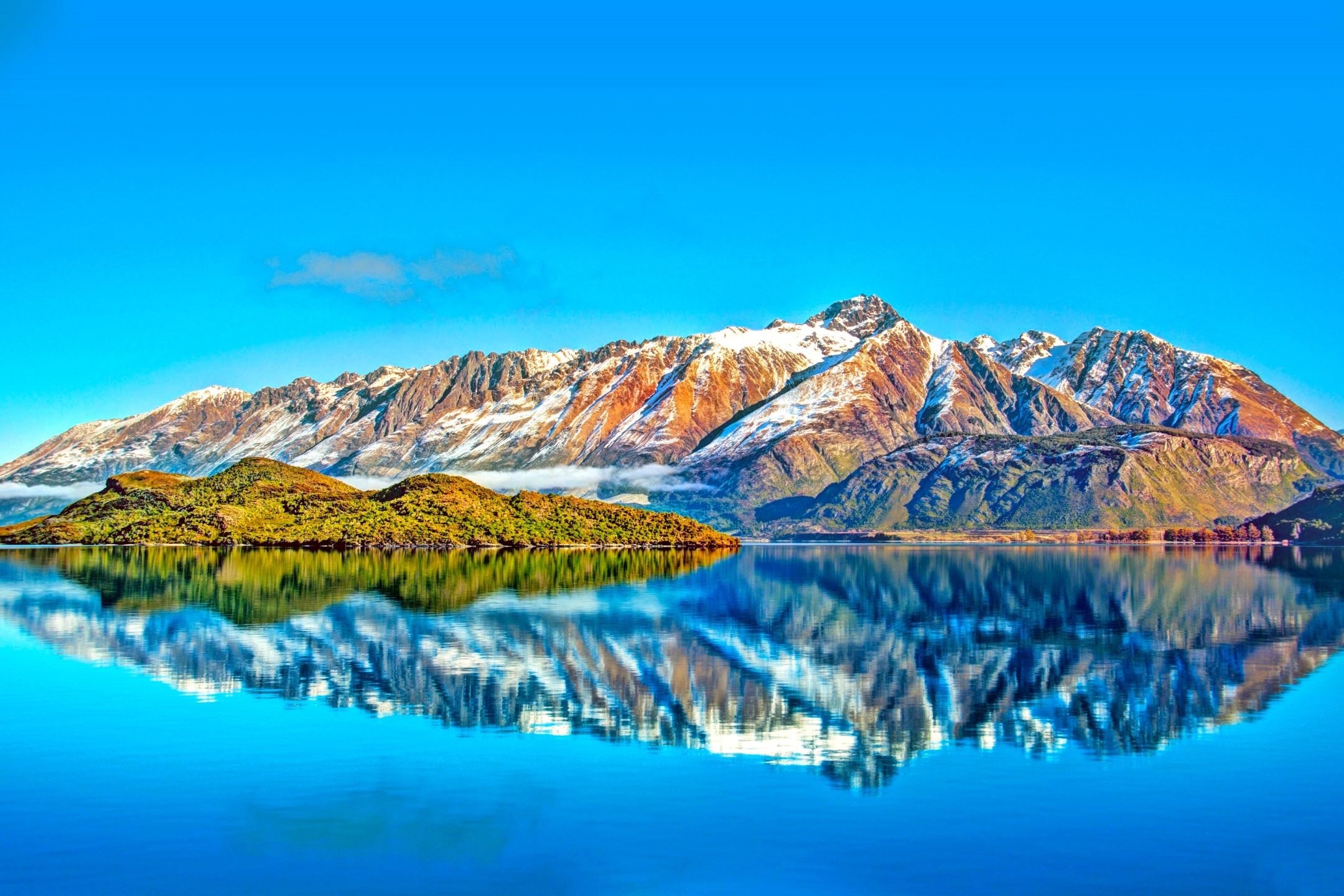 lake, earth, lake wānaka, reflection, scenic, mountain, lakes wallpaper for mobile