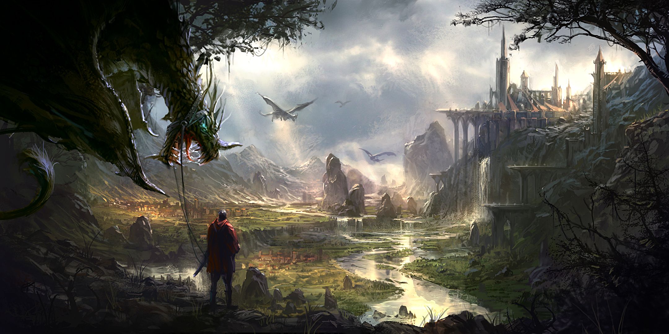 Fantasy Landscape Wallpaper HD 111547 - Baltana
