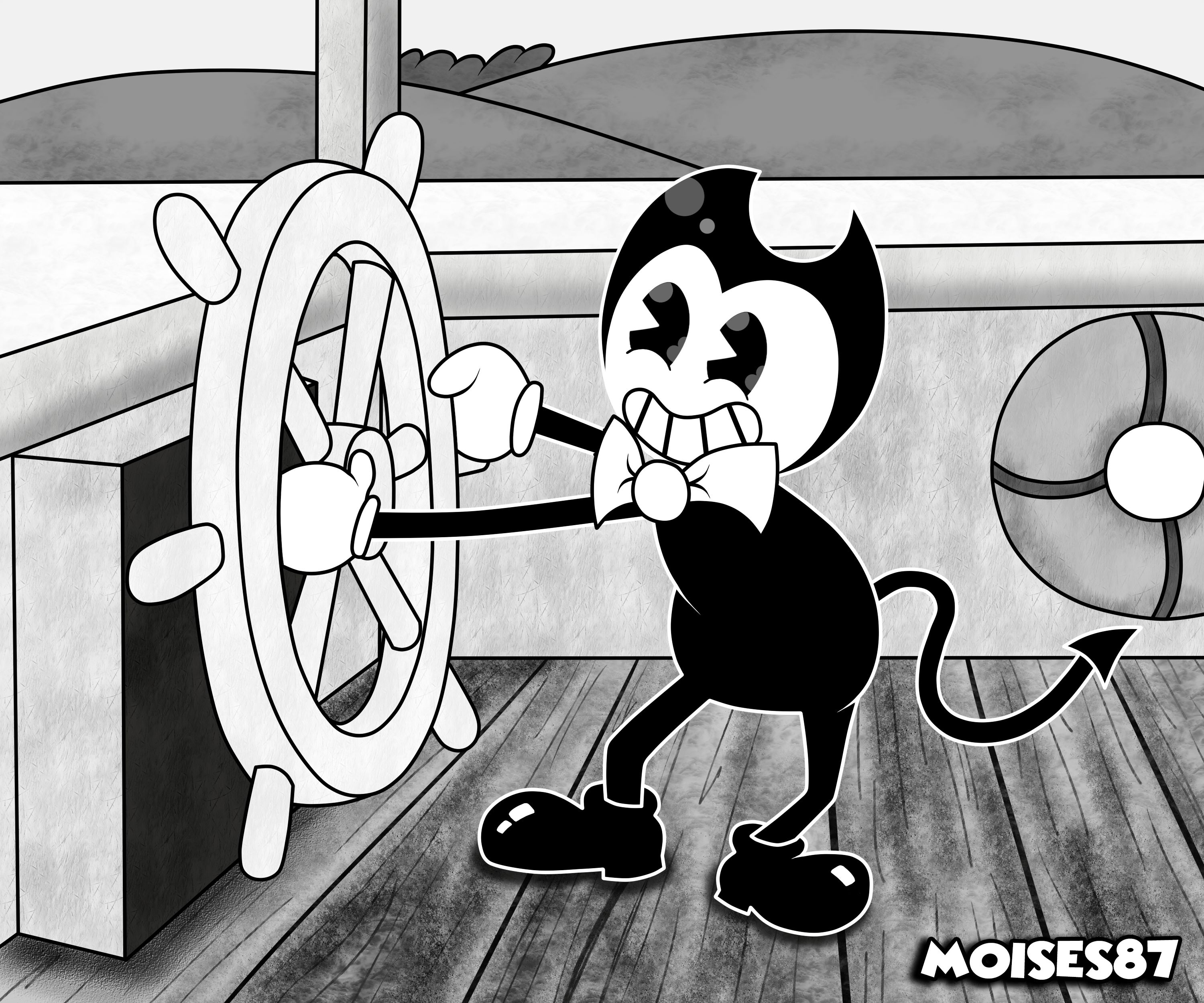 HD wallpaper Video Game Bendy and the Ink Machine  Wallpaper Flare