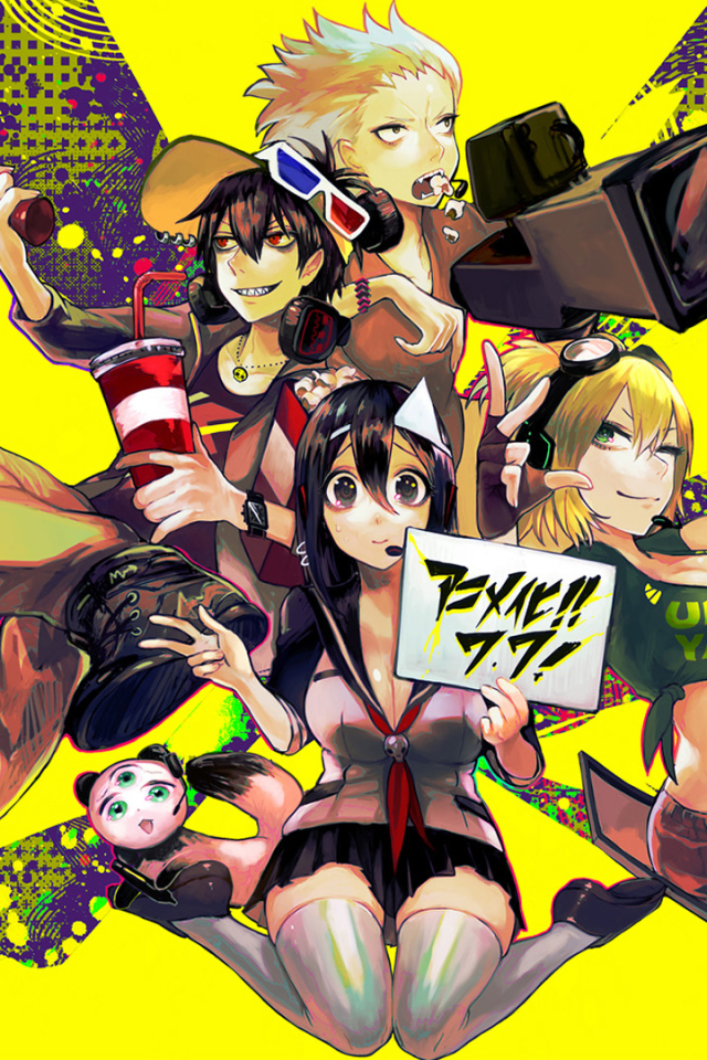 Blood Lad.Staz Charlie Blood Sony Xperia V wallpaper.720×1280