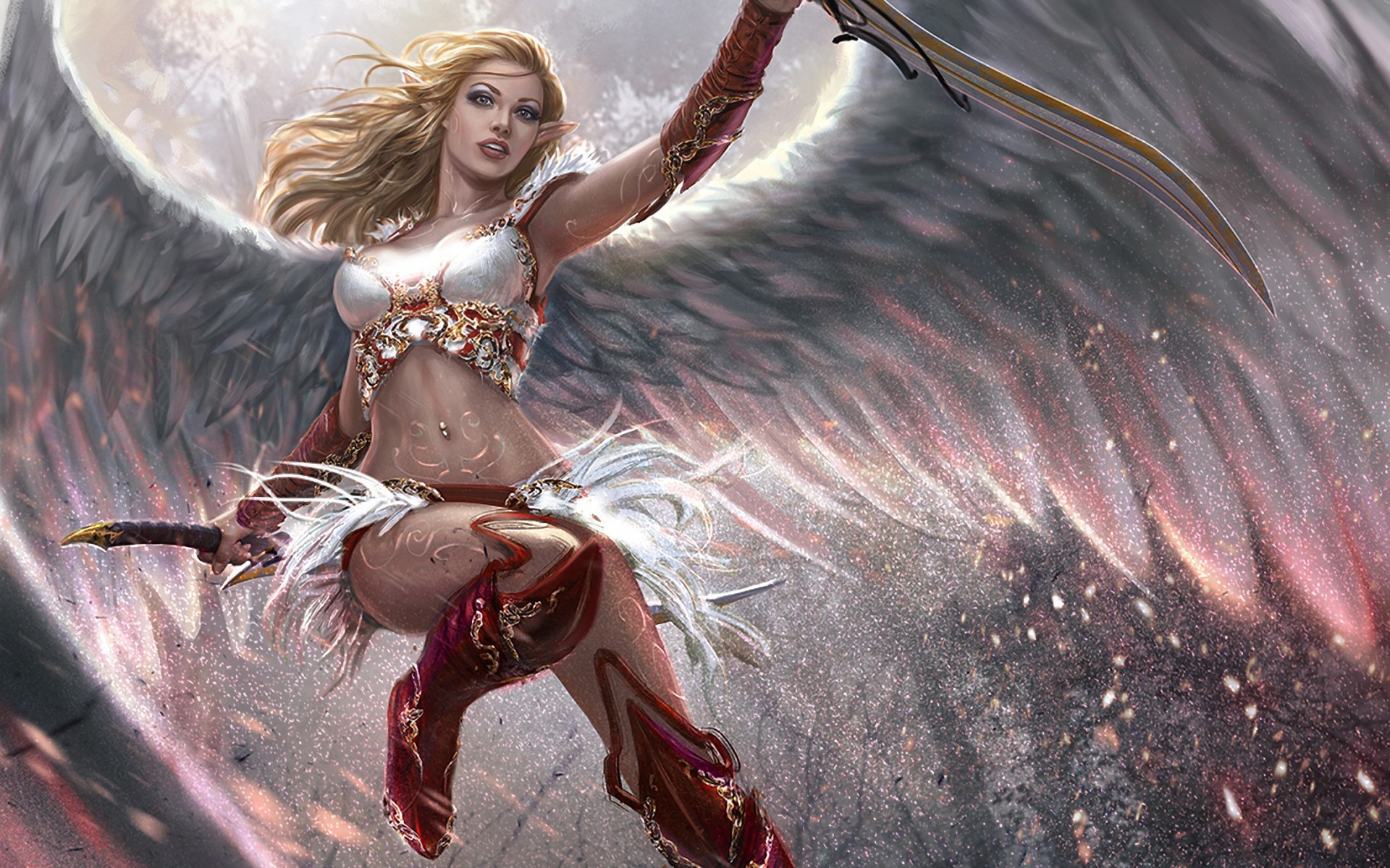 Фрейя богиня с крыльями